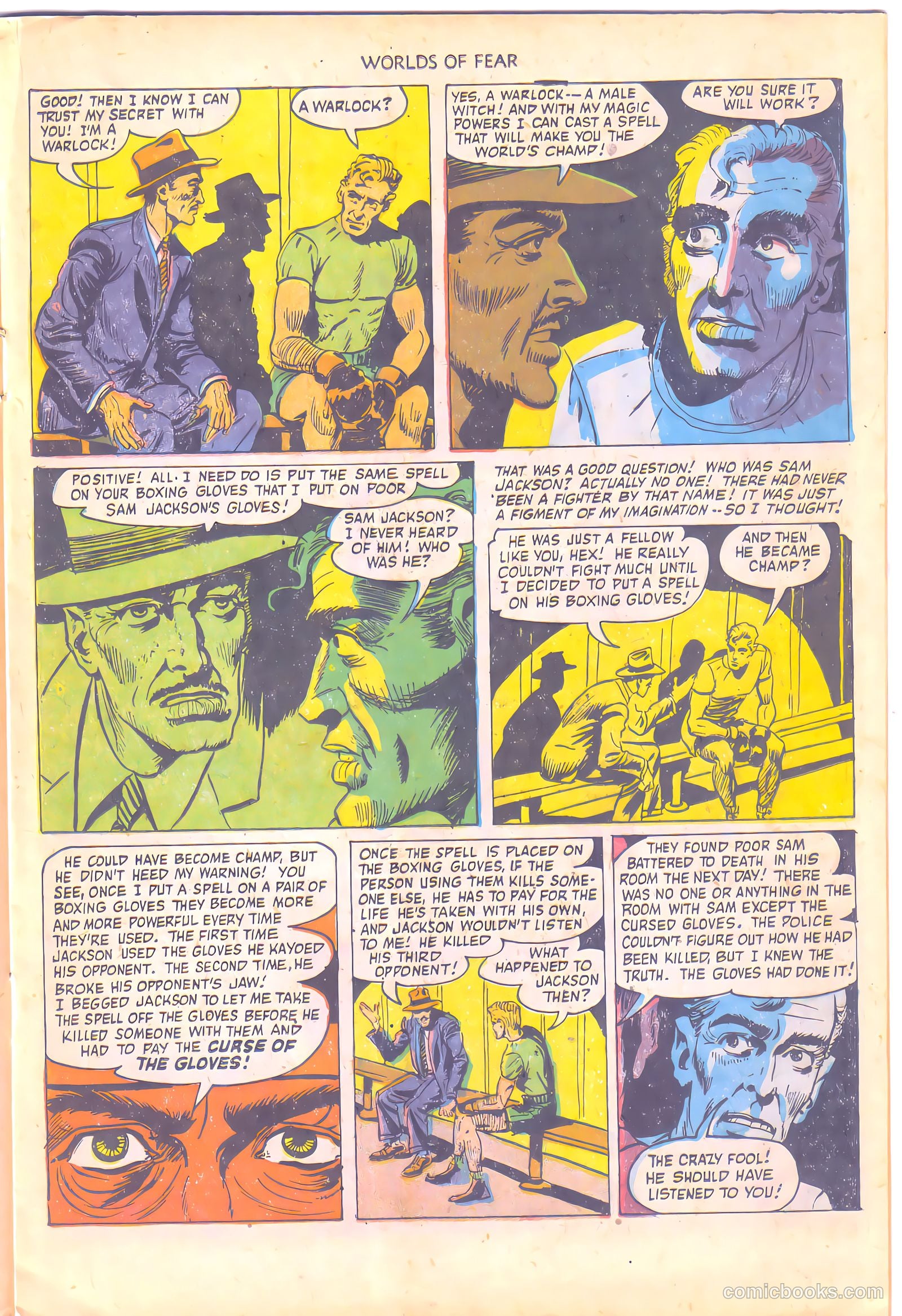 Worlds of Fear #8 (1953) — page 14 of 36