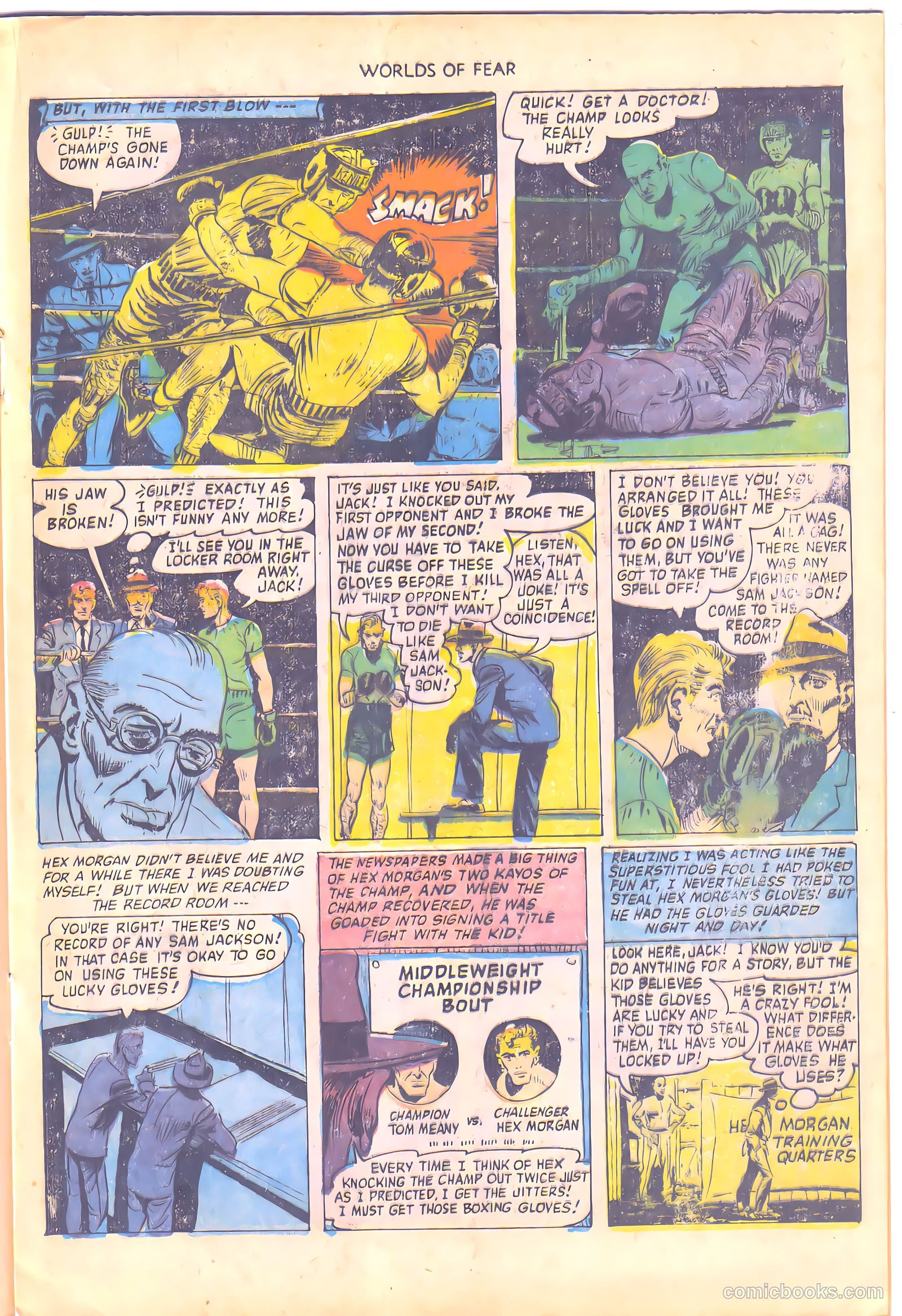 Worlds of Fear #8 (1953) — page 16 of 36