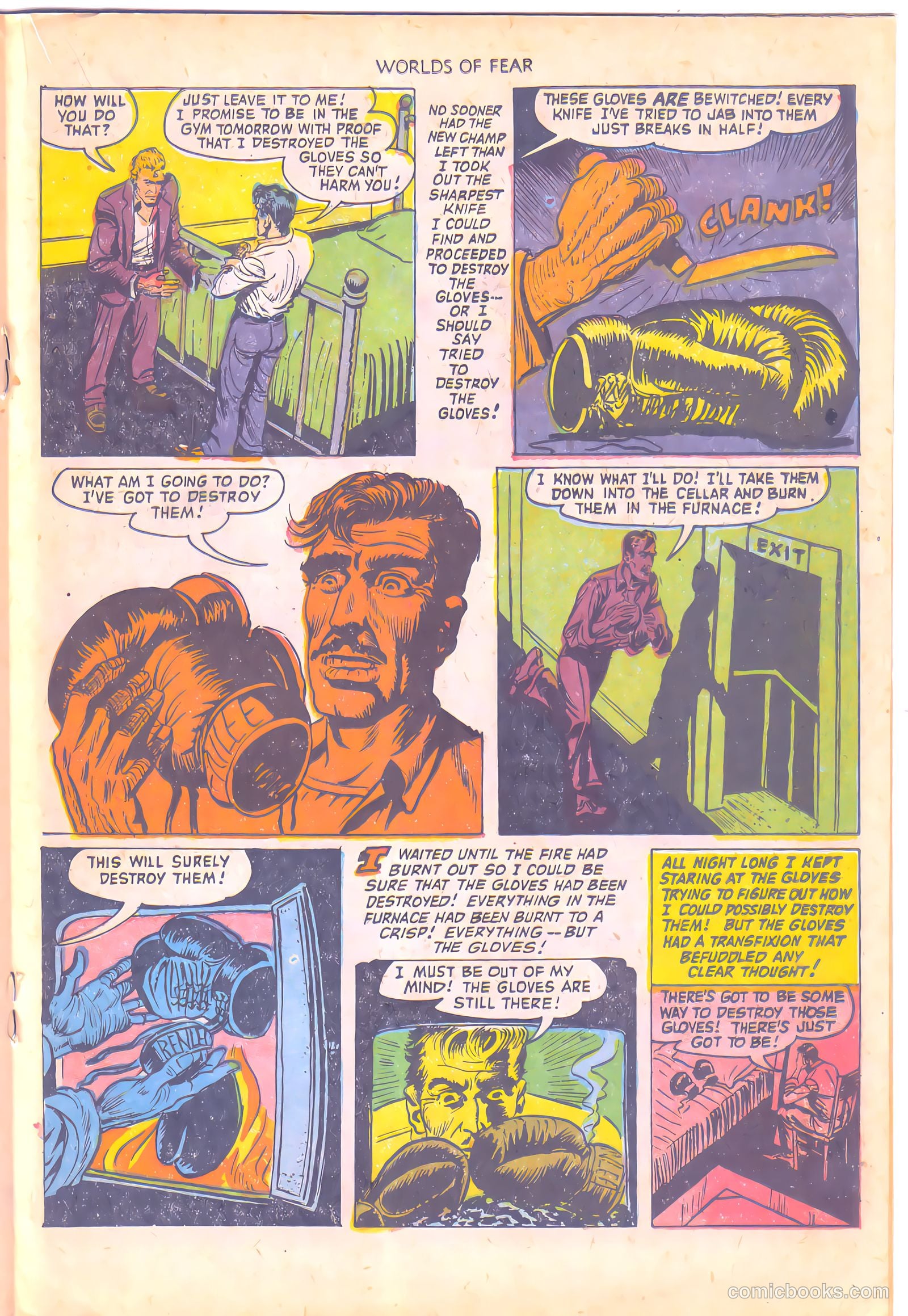 Worlds of Fear #8 (1953) — page 18 of 36