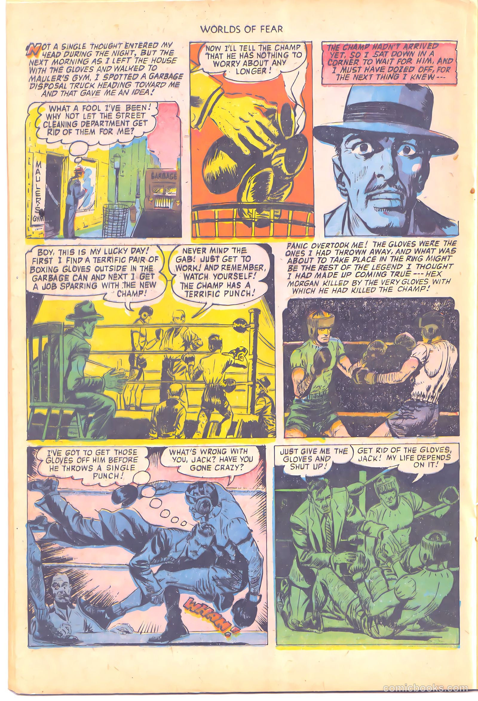 Worlds of Fear #8 (1953) — page 19 of 36