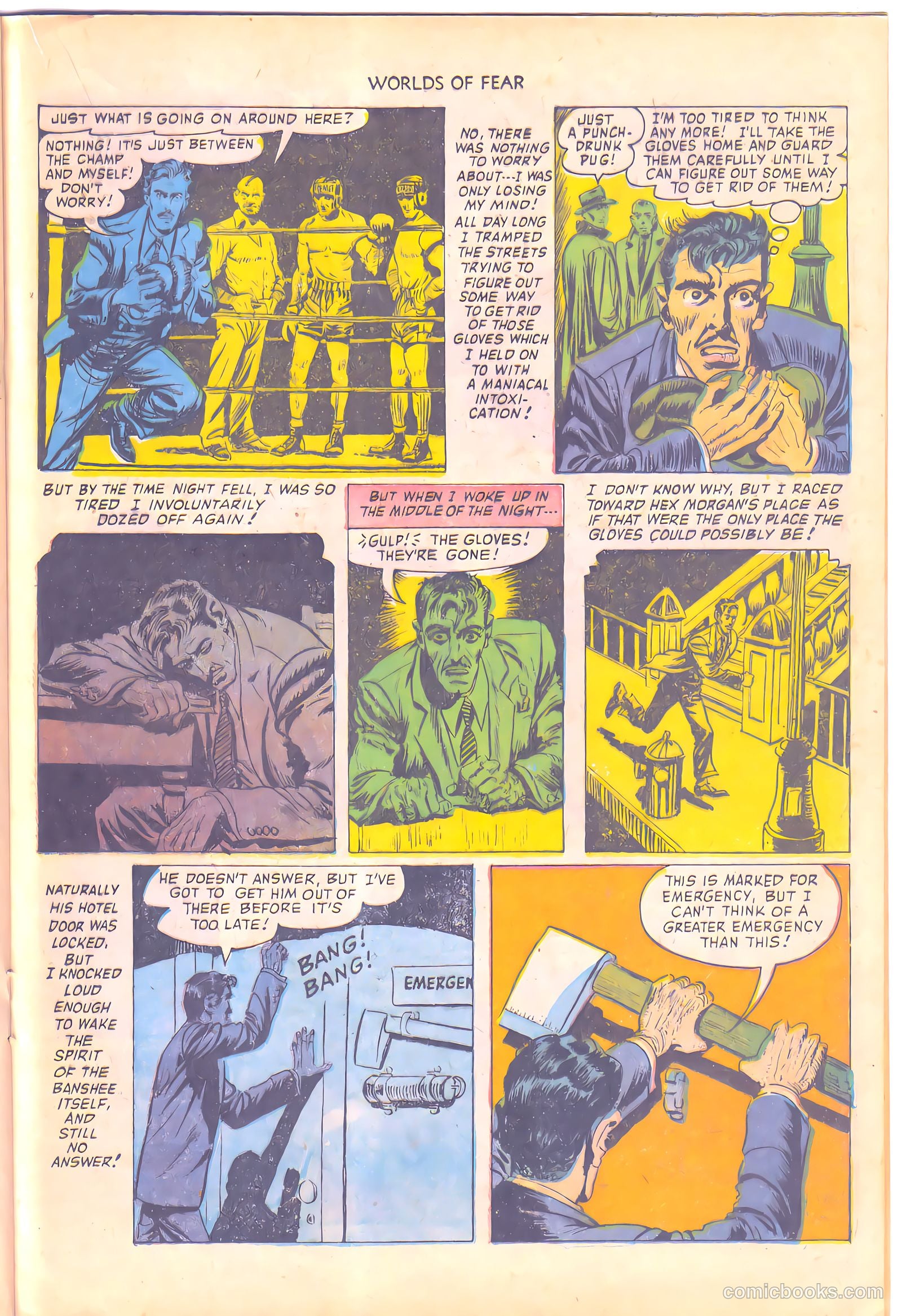Worlds of Fear #8 (1953) — page 21 of 36