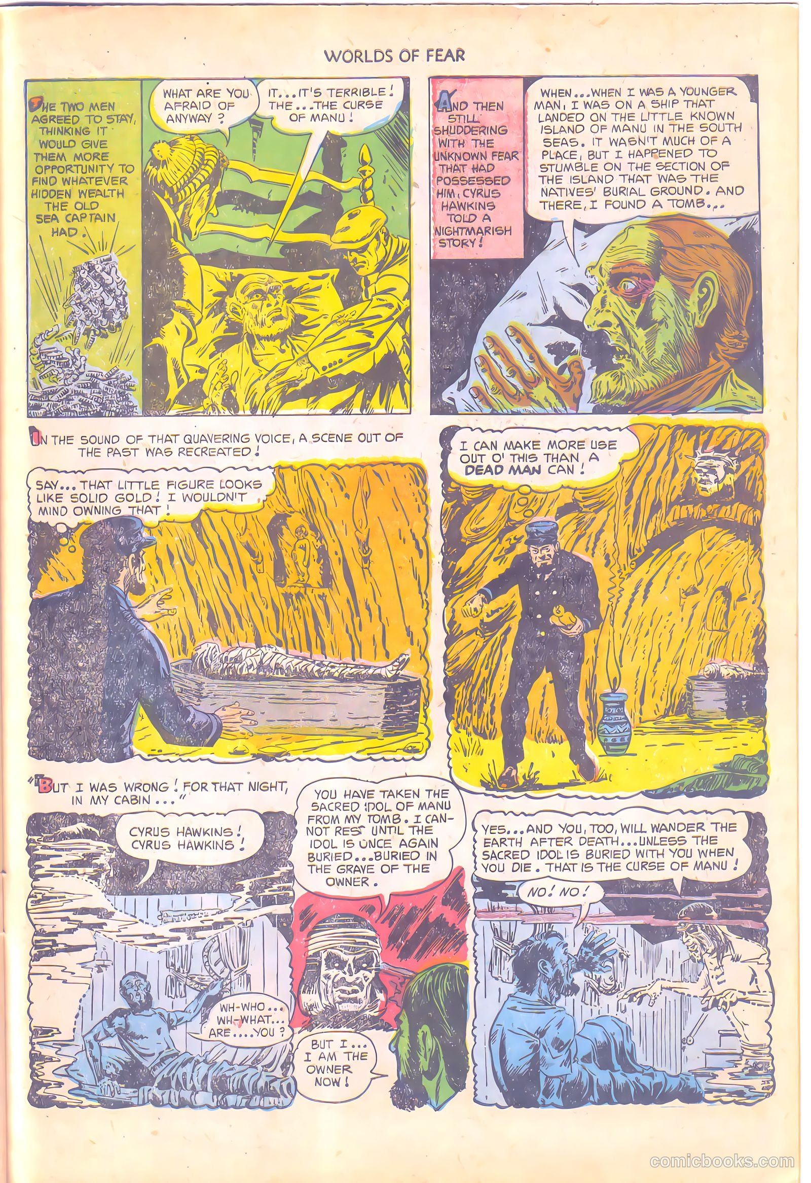 Worlds of Fear #8 (1953) — page 27 of 36