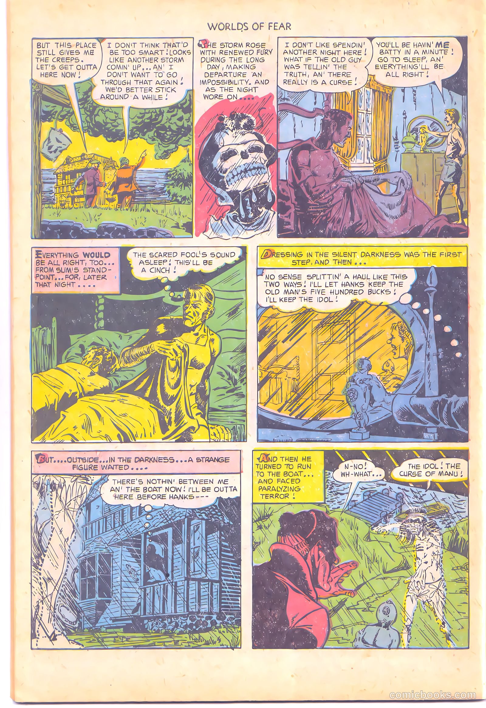 Worlds of Fear #8 (1953) — page 30 of 36