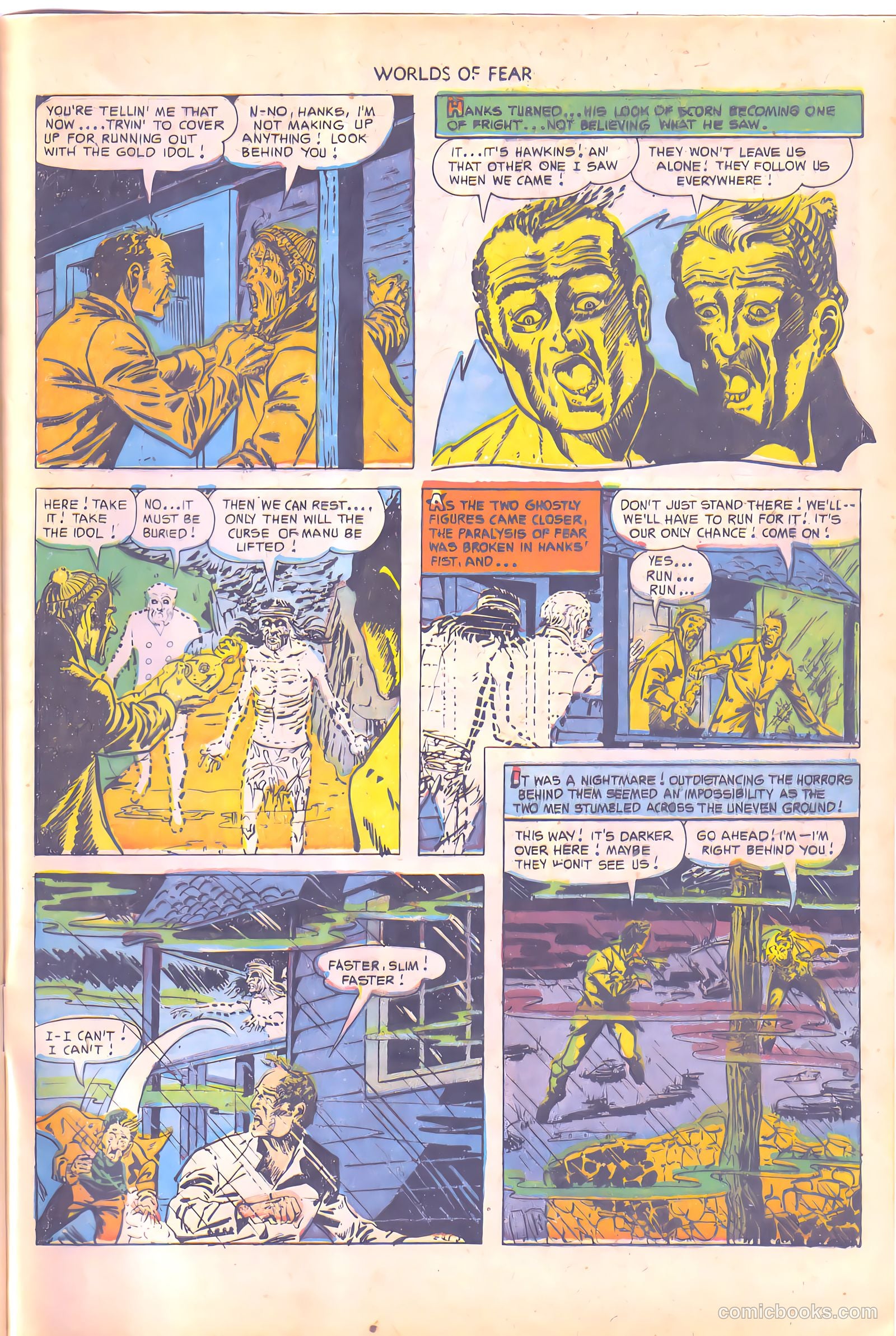 Worlds of Fear #8 (1953) — page 33 of 36