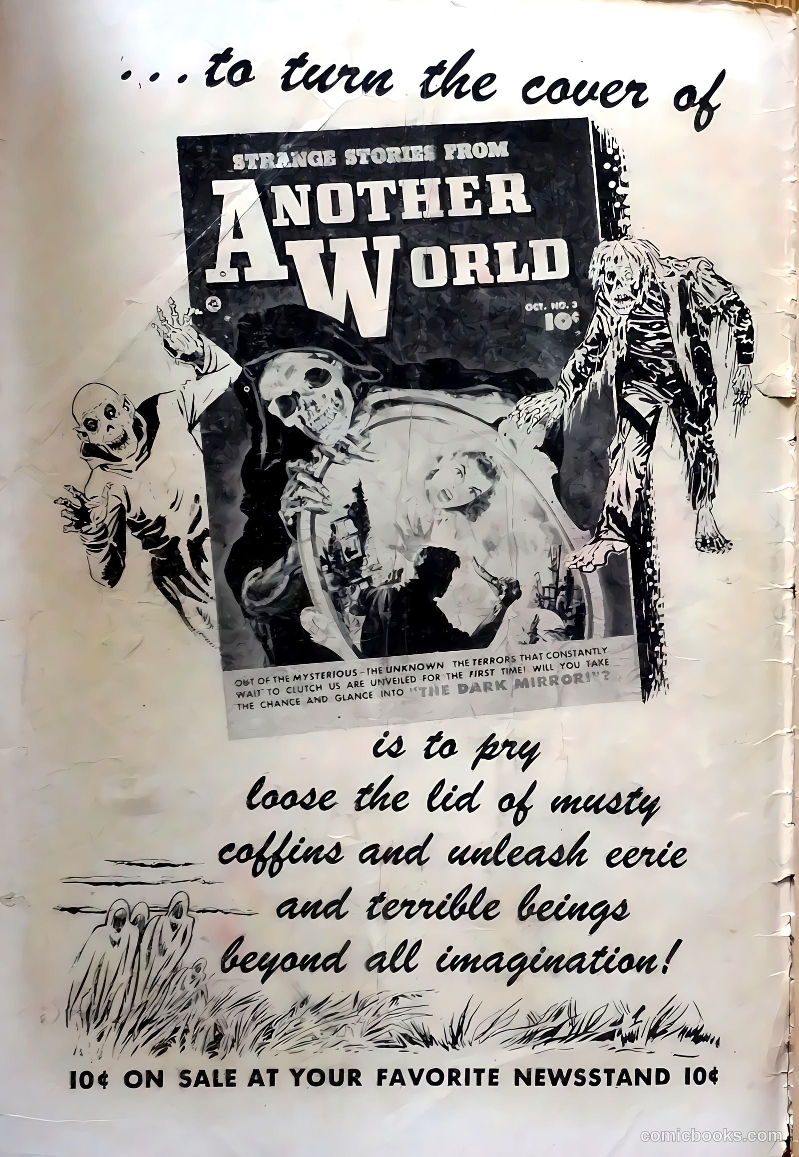 Worlds of Fear #9 (1953) — page 2 of 36