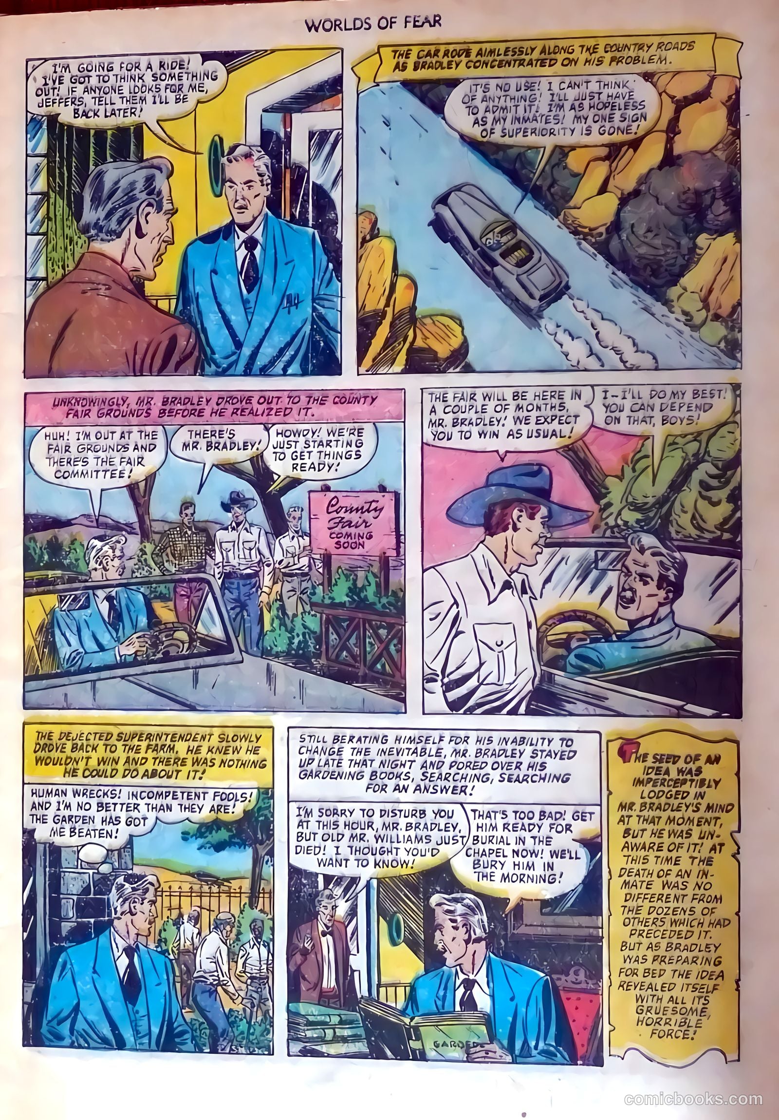 Worlds of Fear #9 (1953) — page 5 of 36
