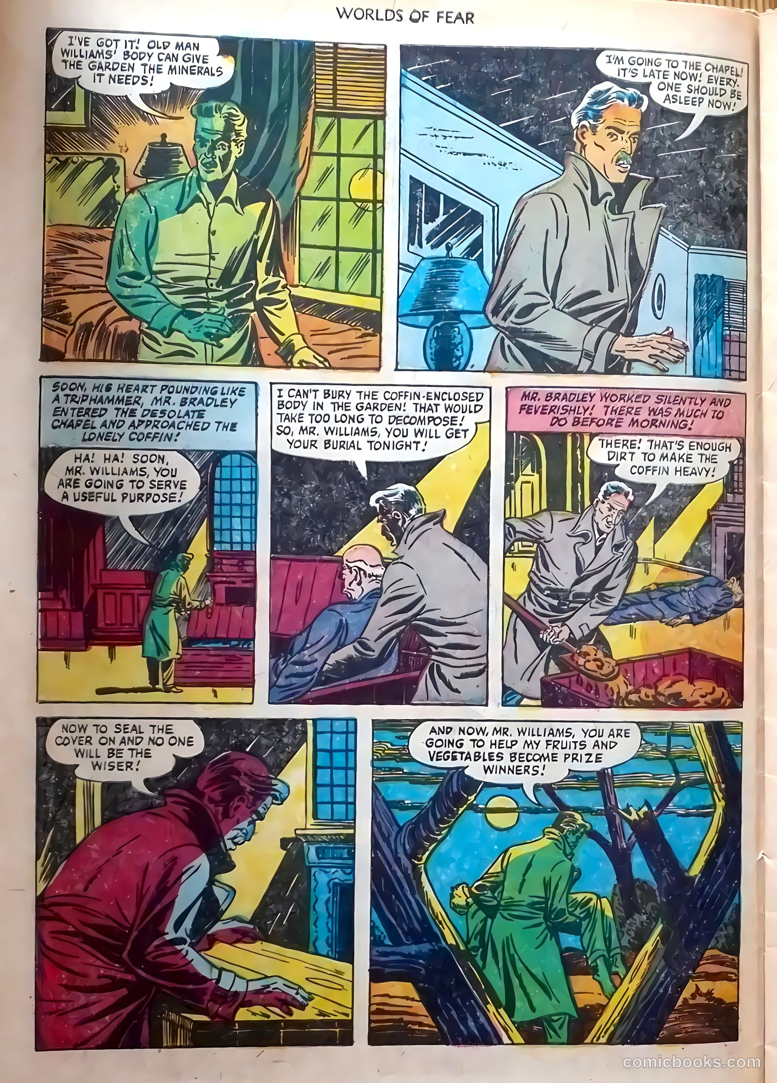 Worlds of Fear #9 (1953) — page 6 of 36