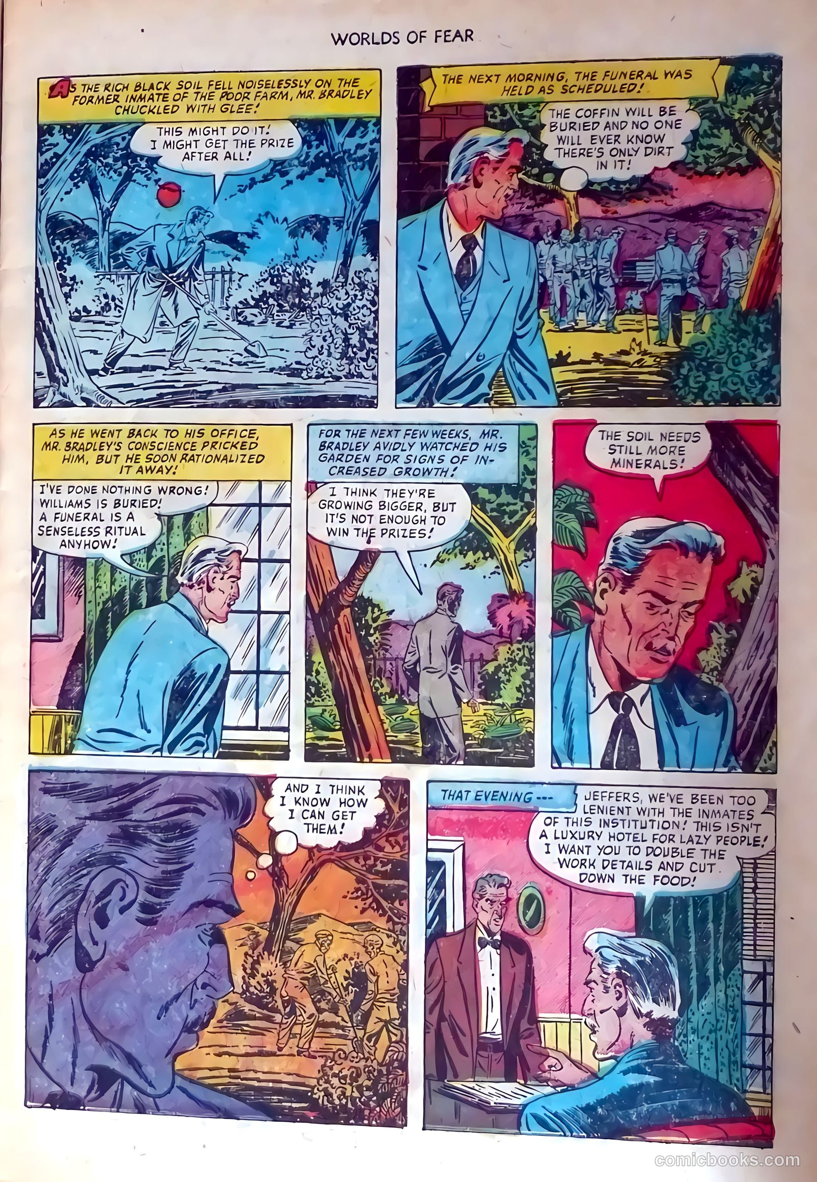 Worlds of Fear #9 (1953) — page 7 of 36