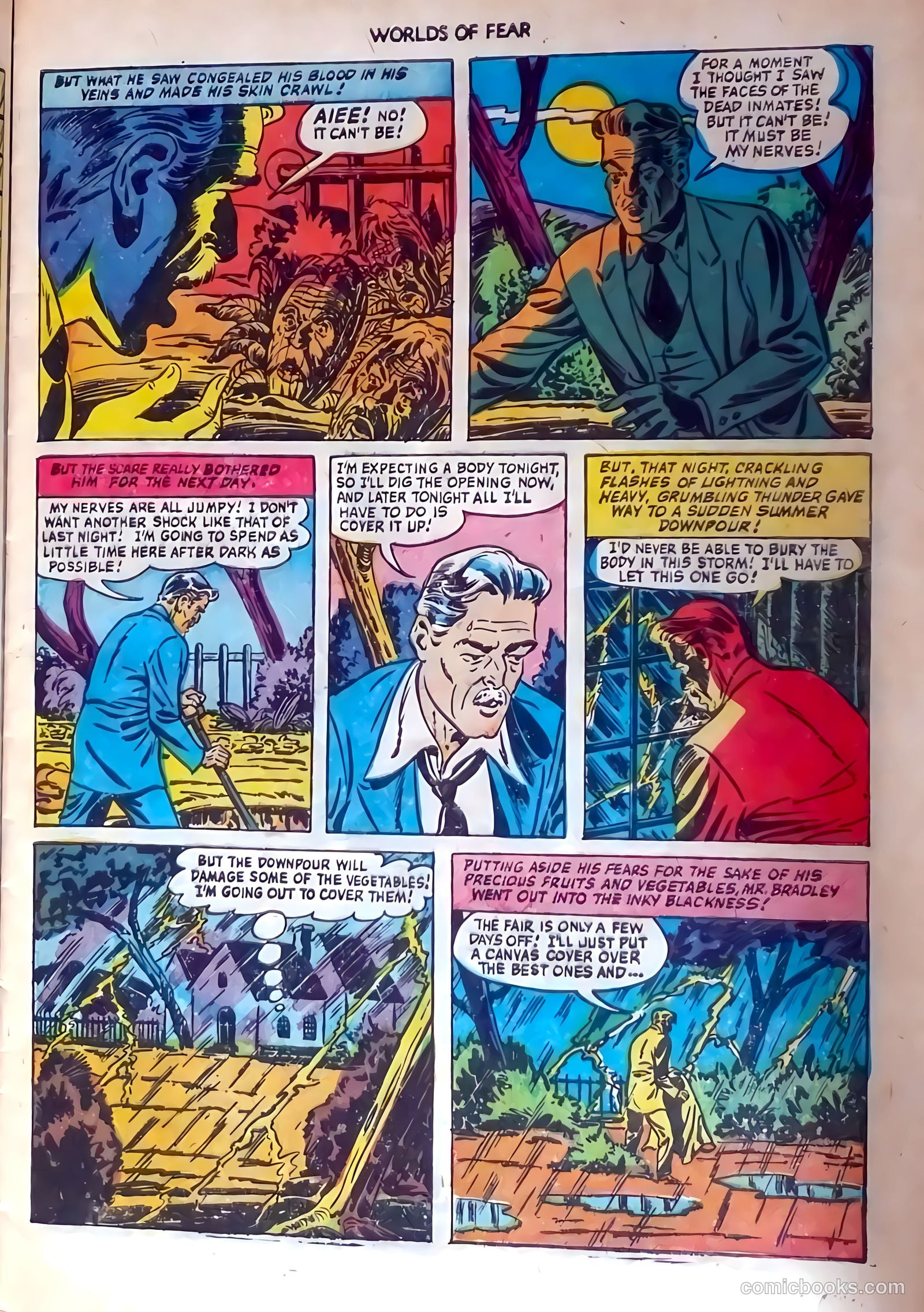 Worlds of Fear #9 (1953) — page 9 of 36