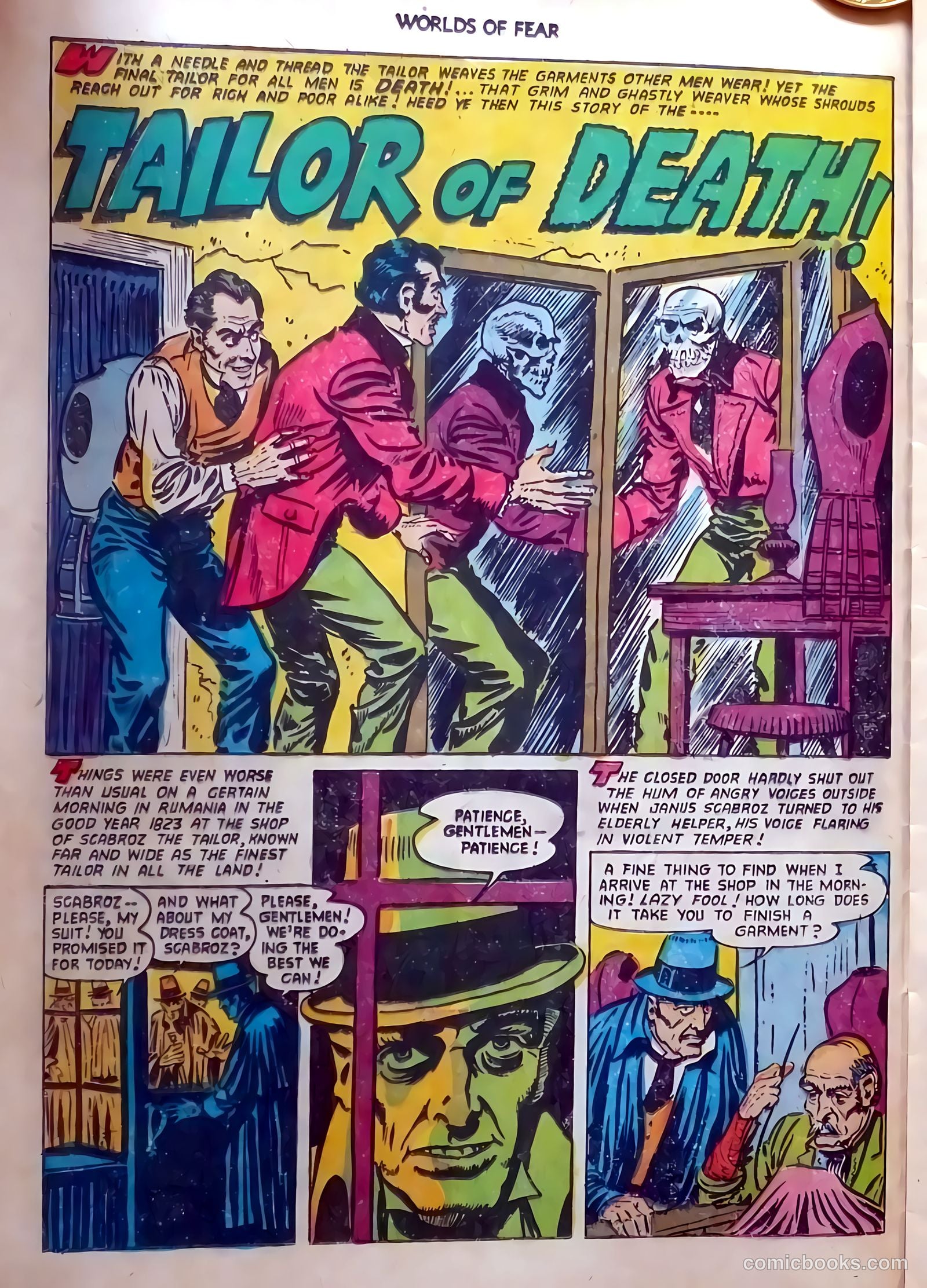 Worlds of Fear #9 (1953) — page 12 of 36