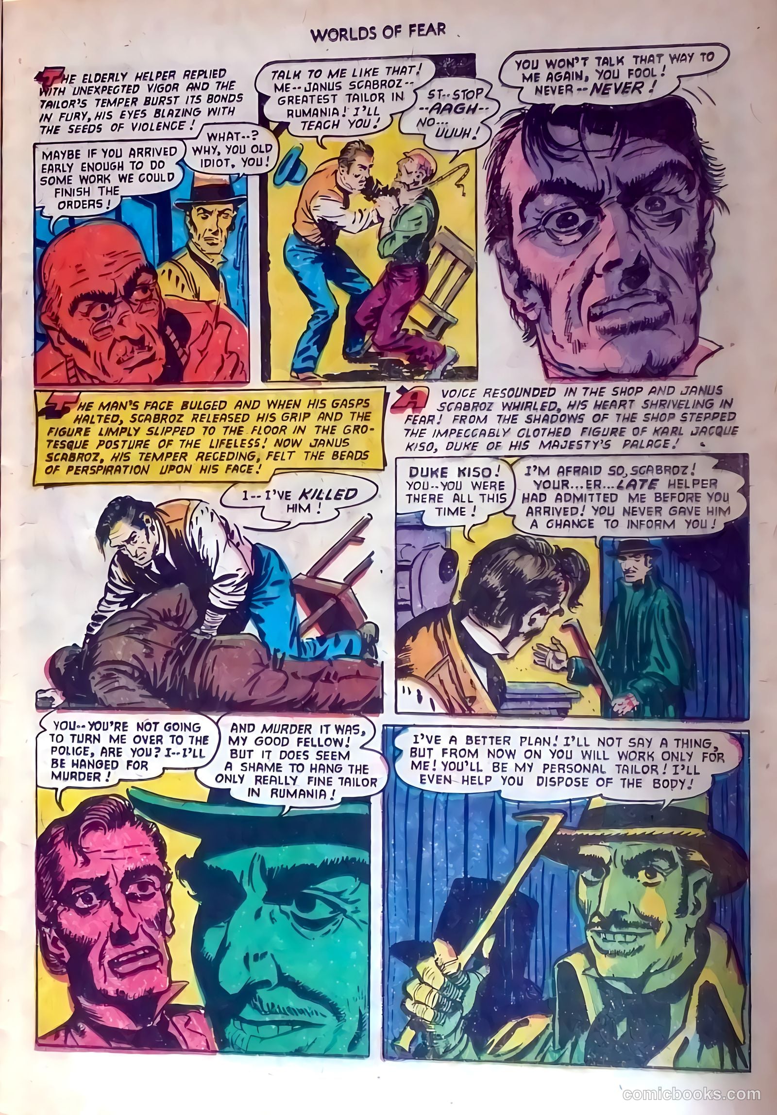 Worlds of Fear #9 (1953) — page 13 of 36