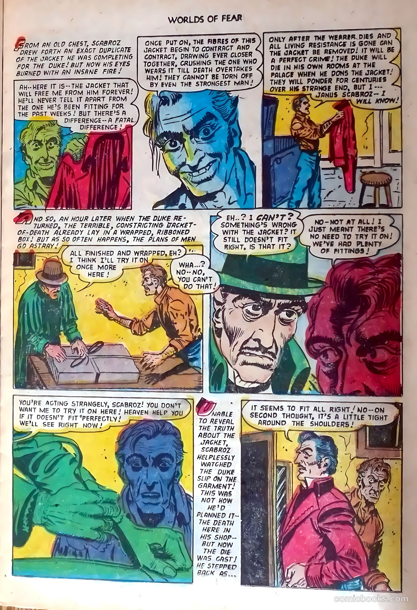 Worlds of Fear #9 (1953) — page 15 of 36