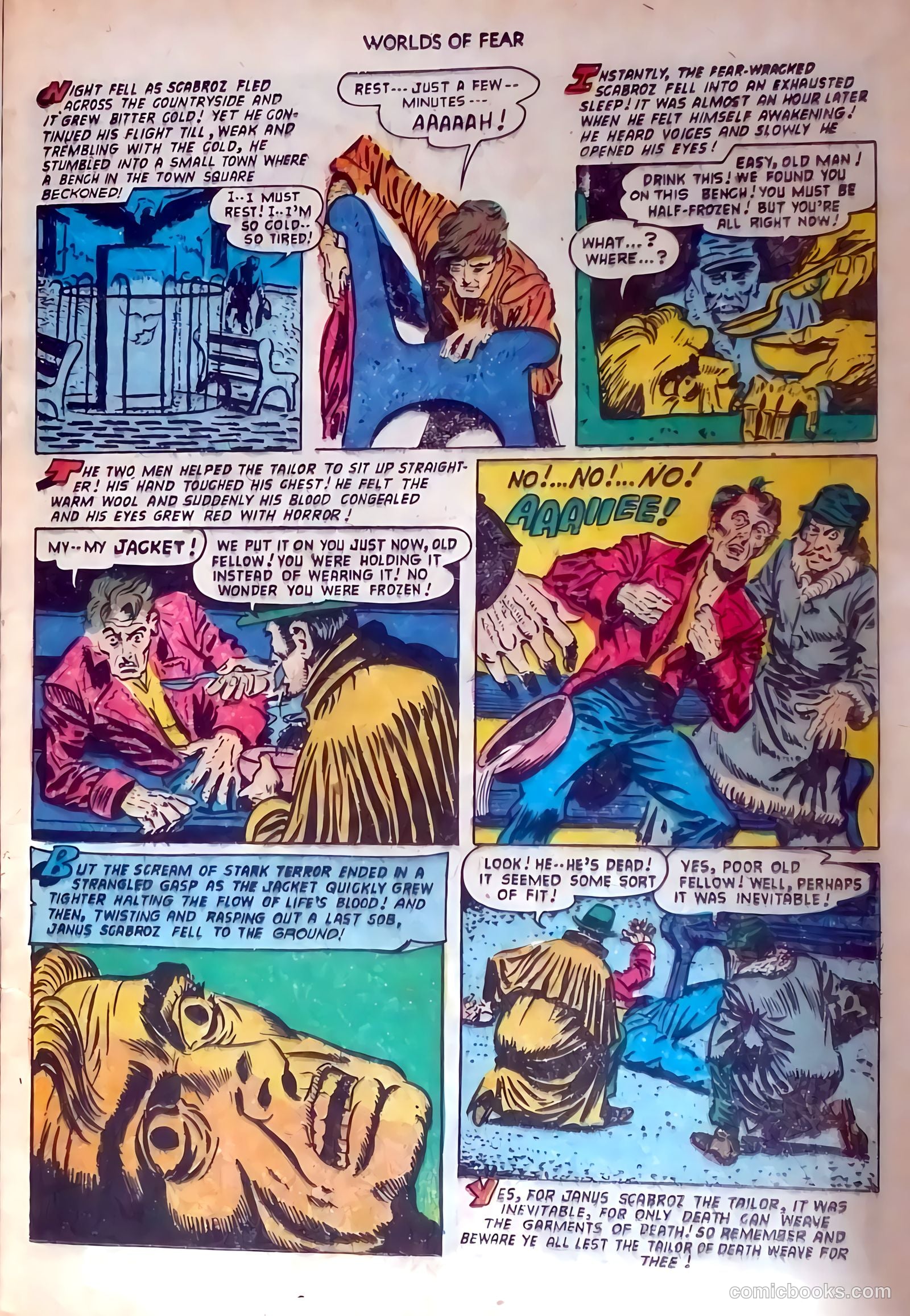 Worlds of Fear #9 (1953) — page 17 of 36