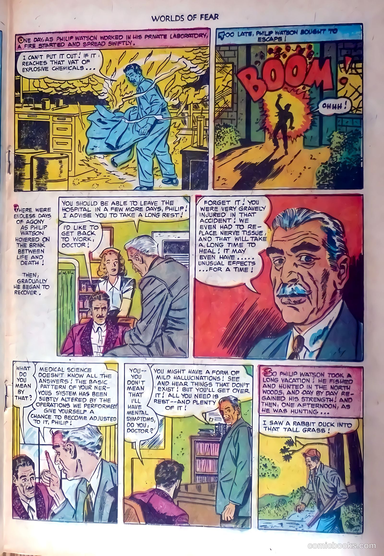 Worlds of Fear #9 (1953) — page 19 of 36