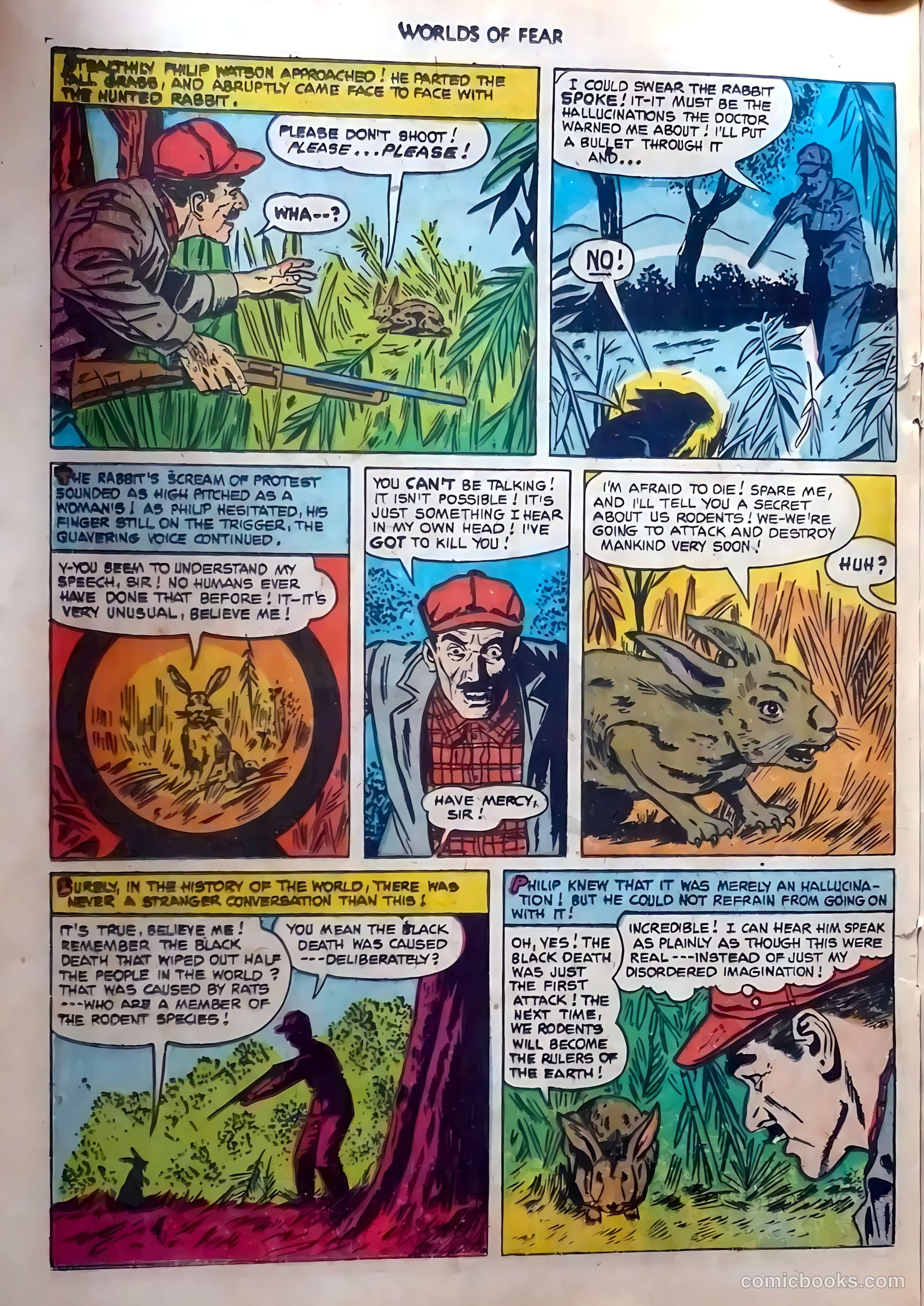 Worlds of Fear #9 (1953) — page 20 of 36