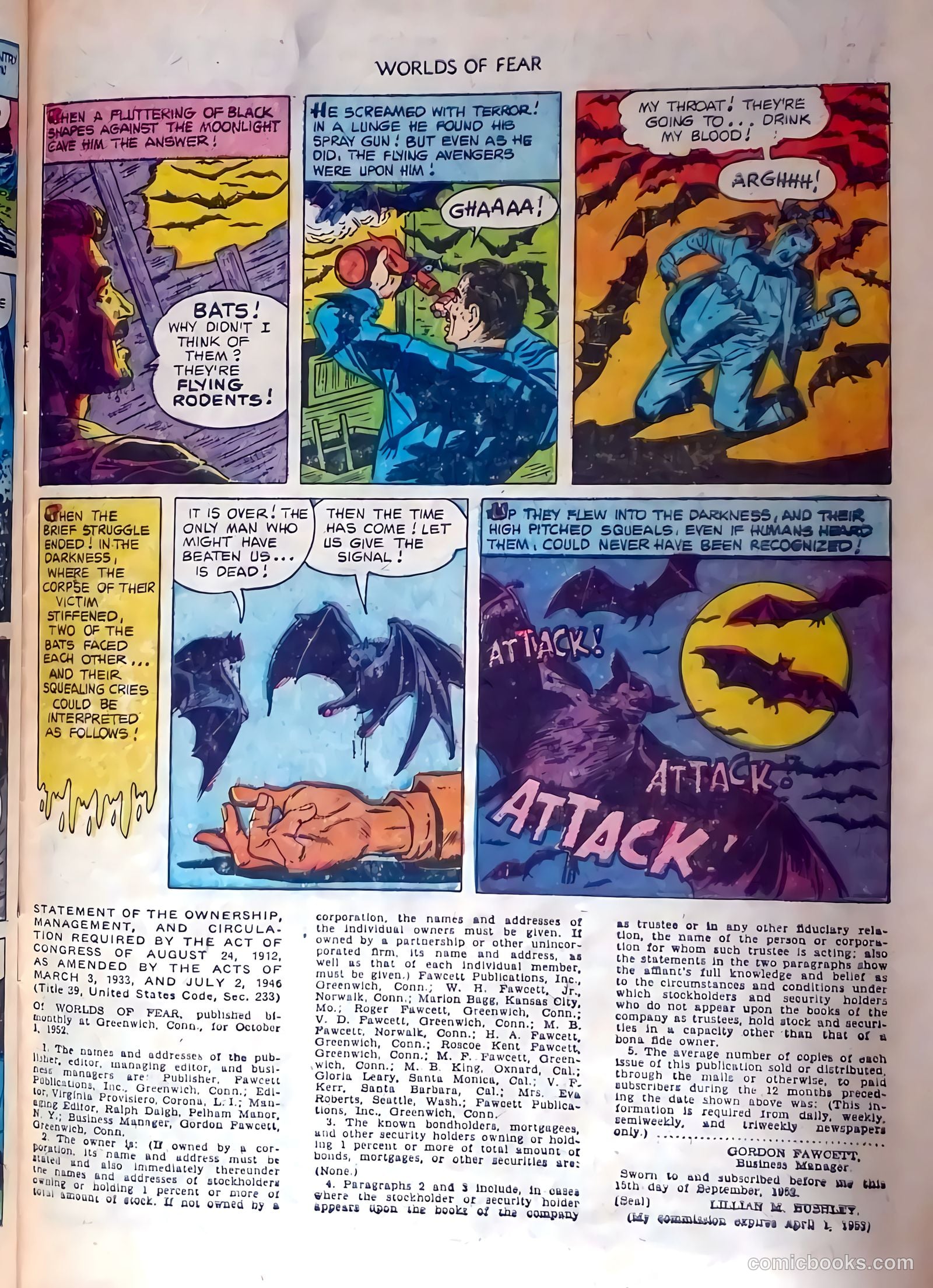 Worlds of Fear #9 (1953) — page 27 of 36
