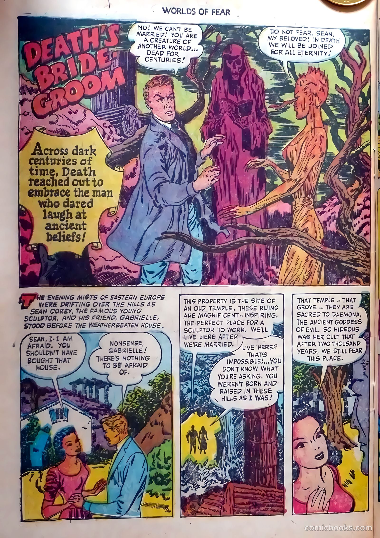 Worlds of Fear #9 (1953) — page 30 of 36