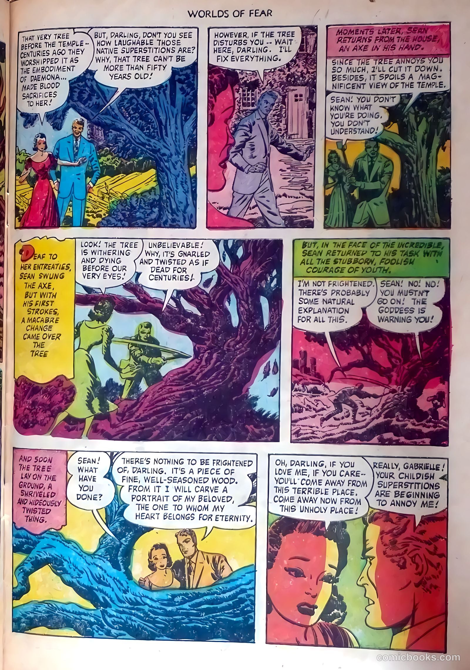 Worlds of Fear #9 (1953) — page 31 of 36