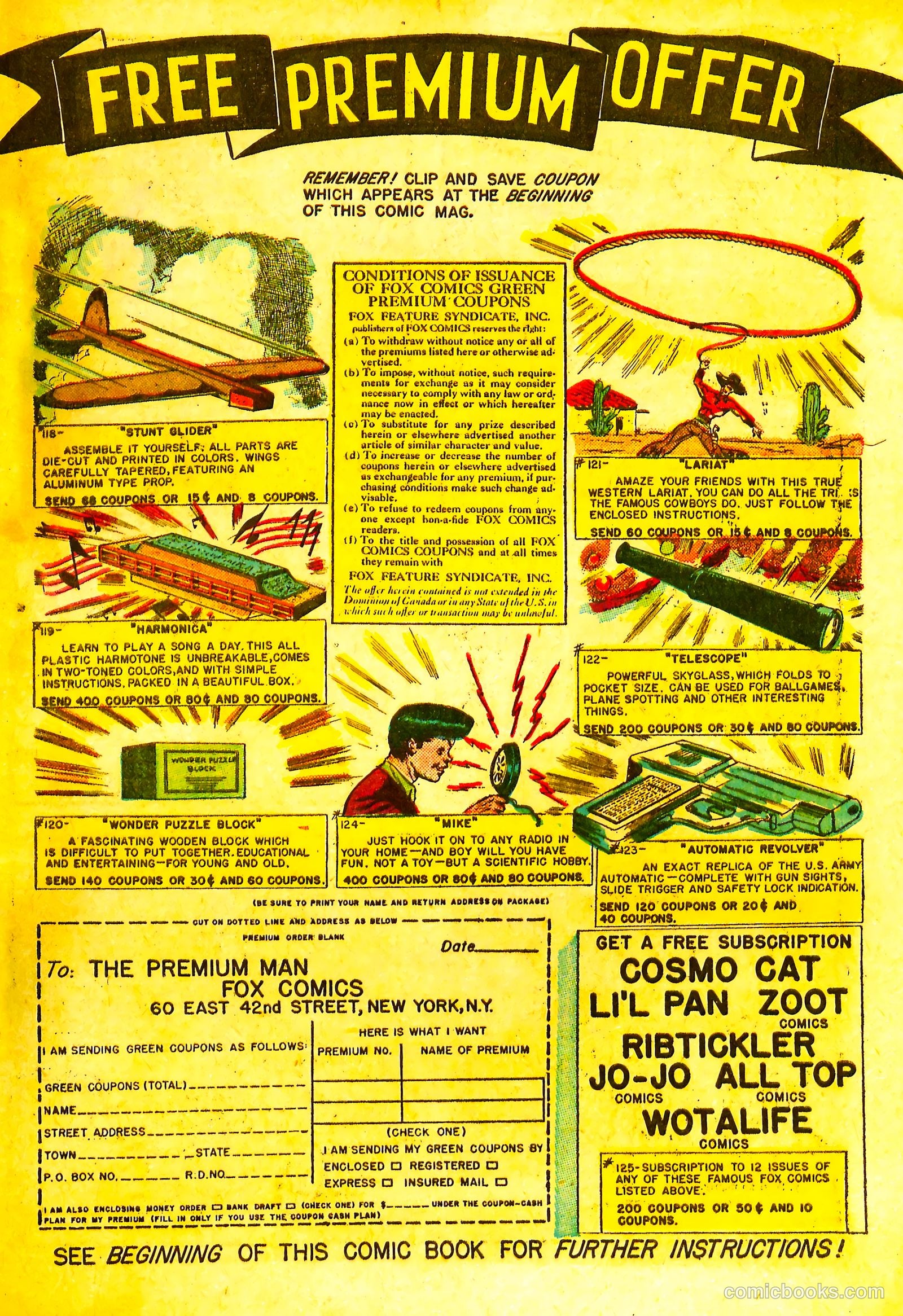 Wotalife #10 (1947) — page 33 of 36