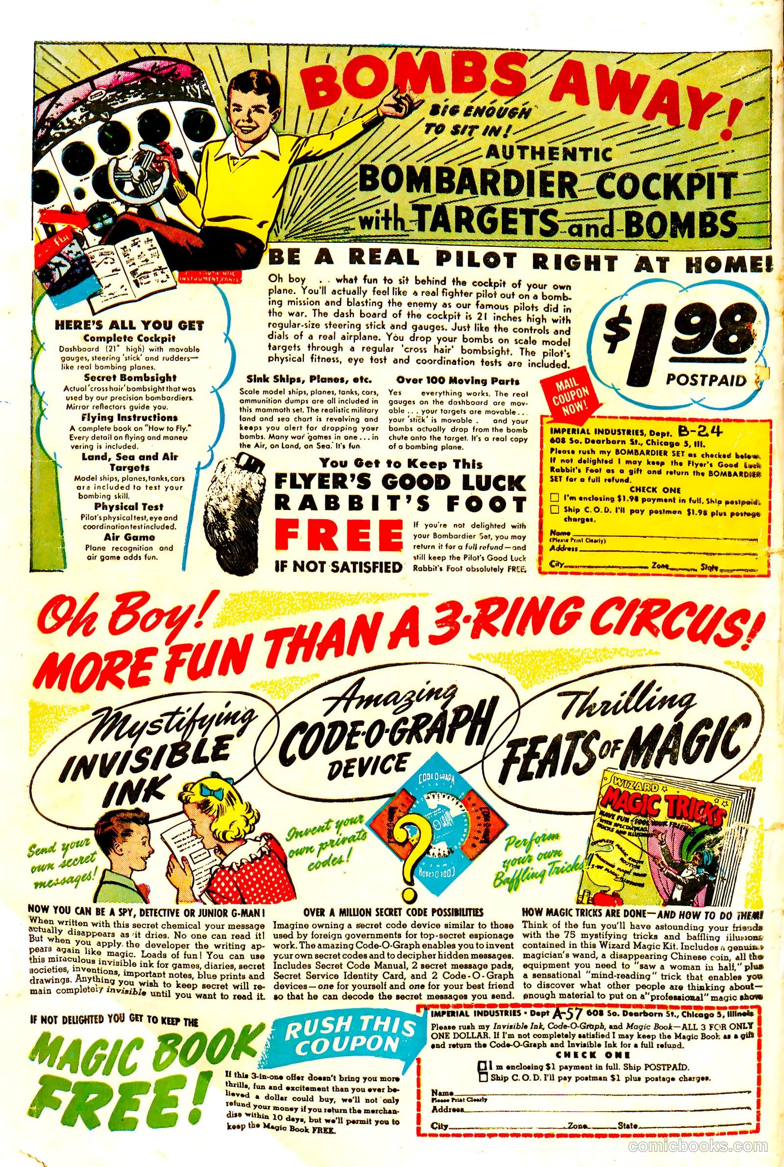 Wotalife #6 (1947) — page 36 of 36
