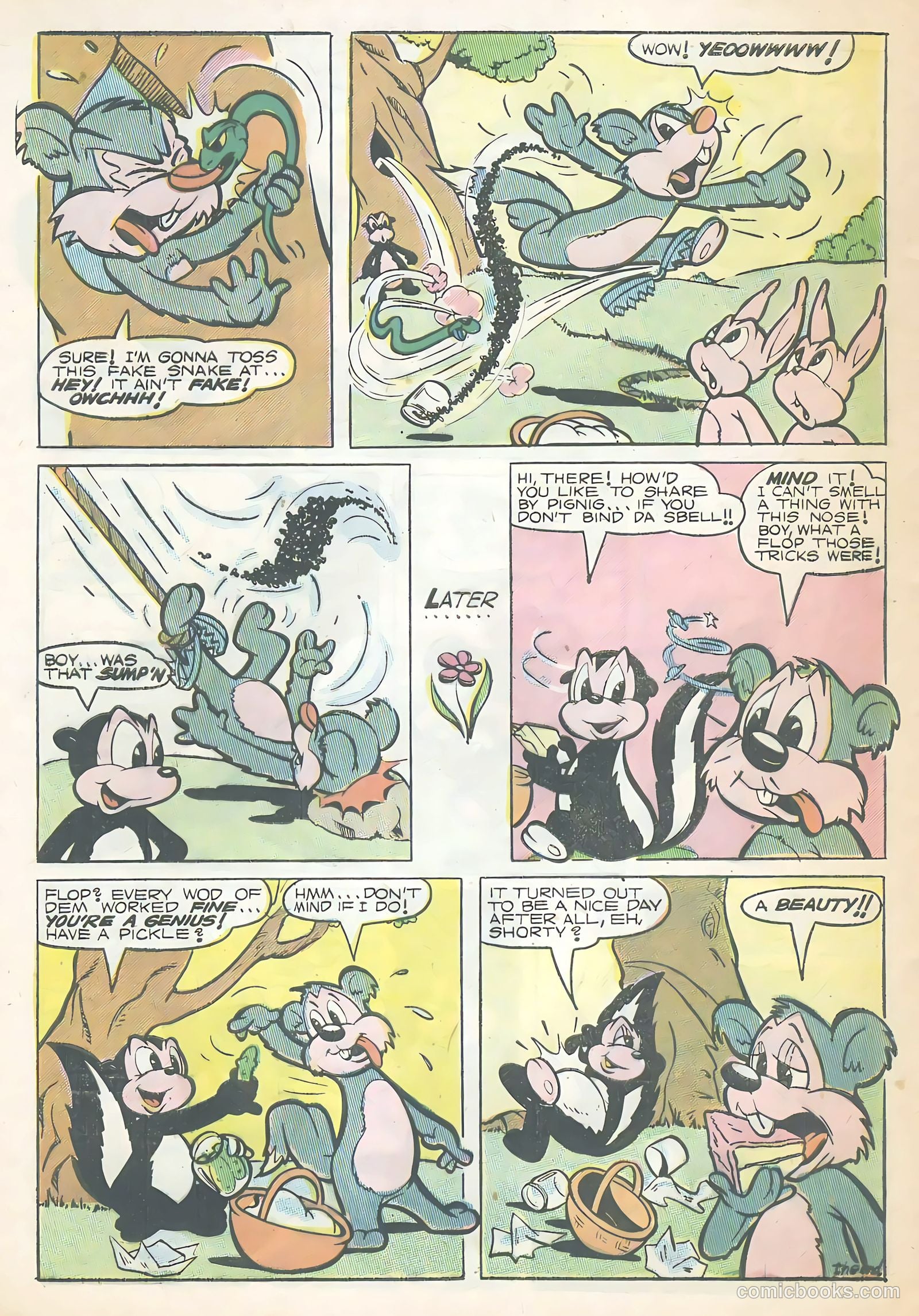 Wotalife Comics #5 (1957) — page 32 of 36