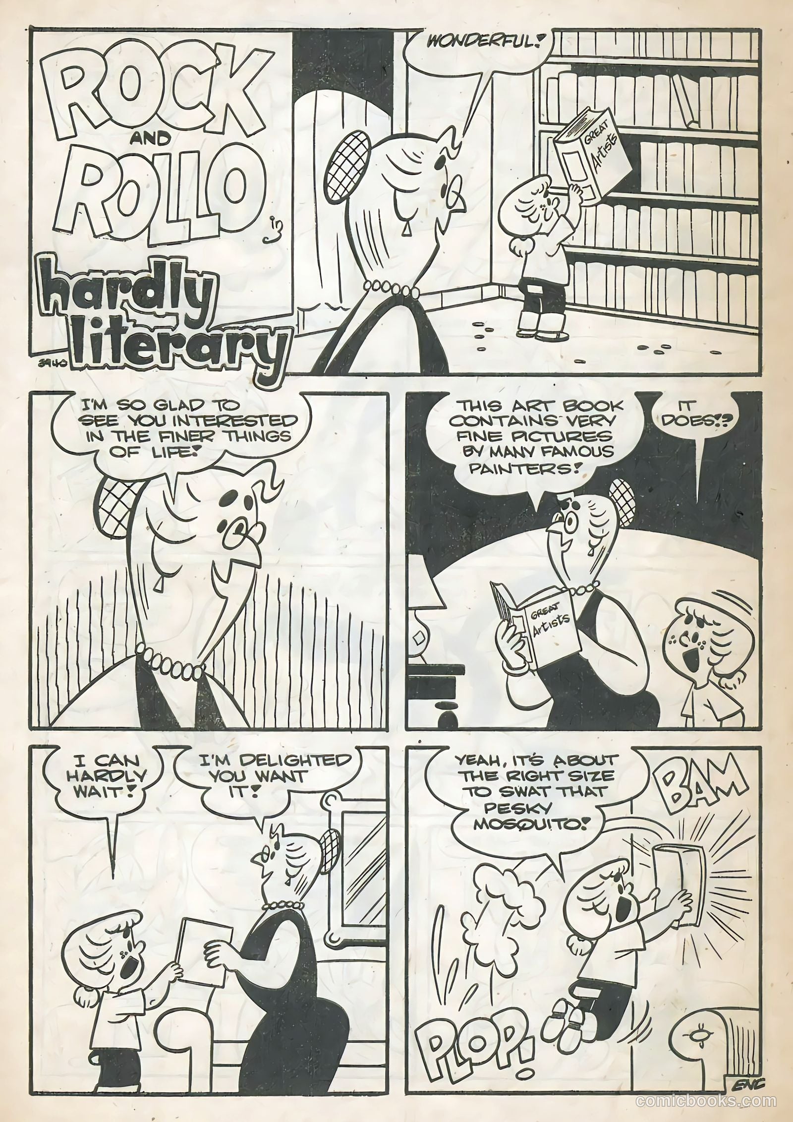 Wotalife Comics #5 (1957) — page 34 of 36