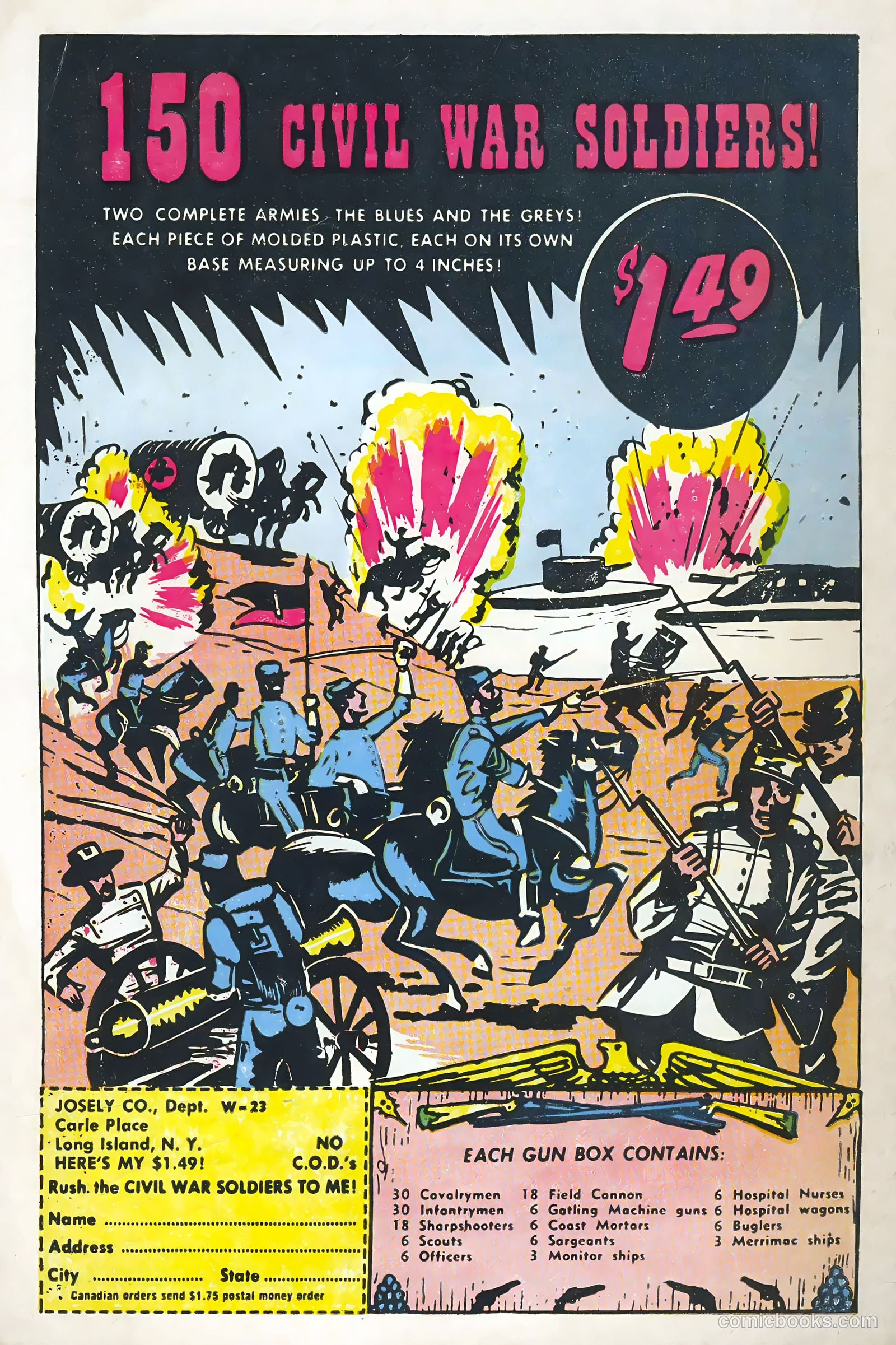 Wotalife Comics #5 (1957) — page 36 of 36