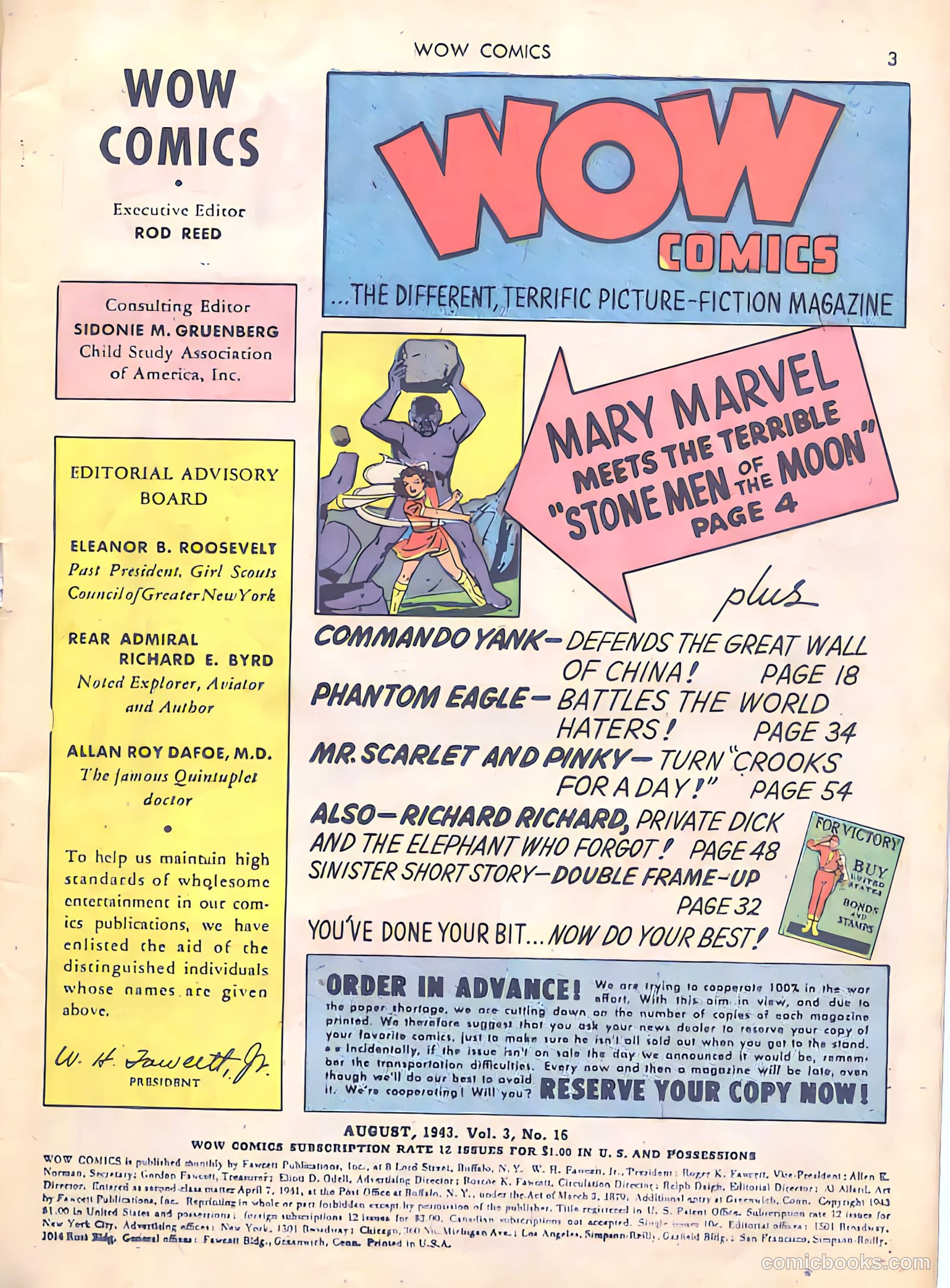 Wow Comics #16 (1943) — page 3 of 69