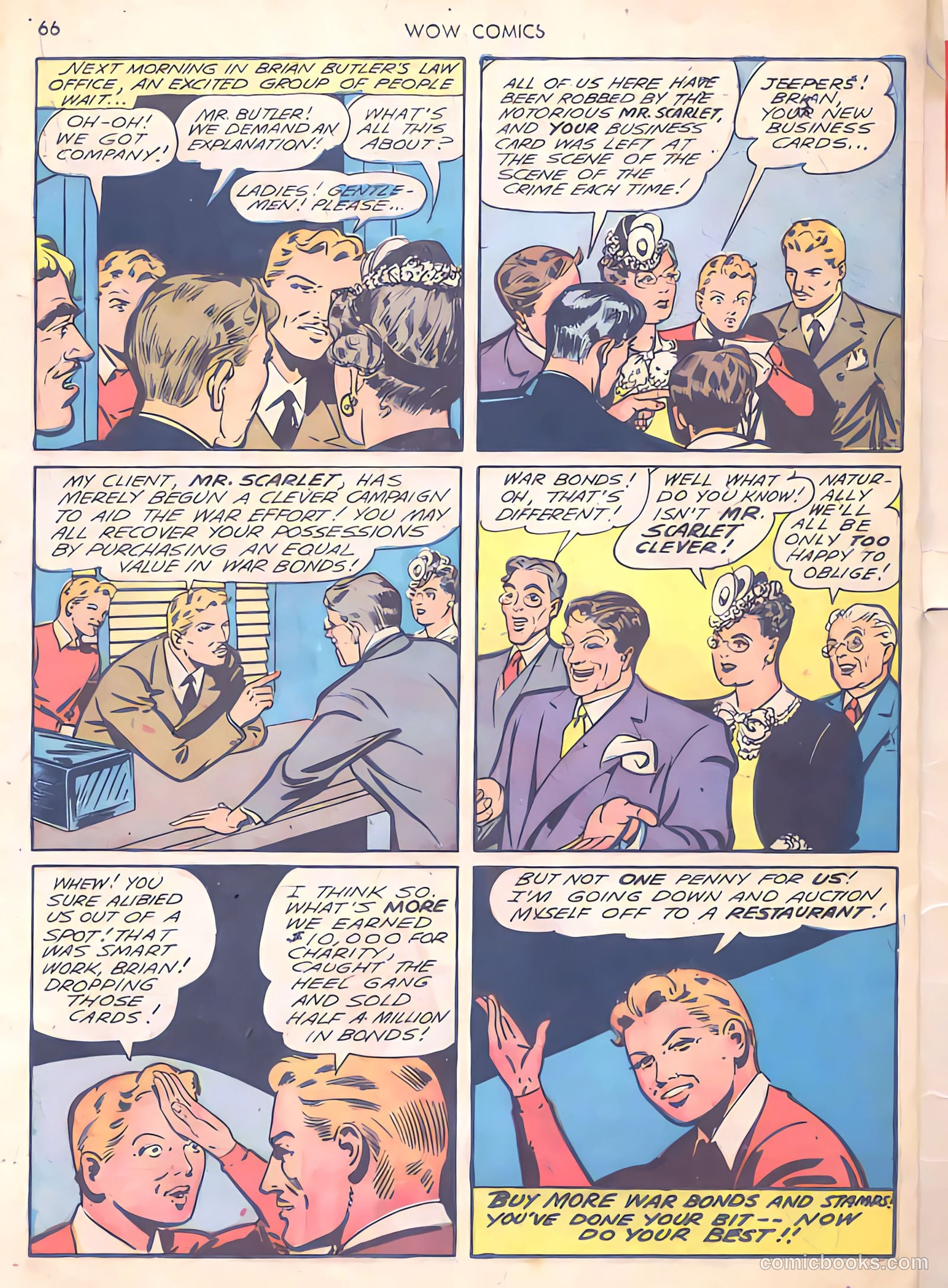 Wow Comics #16 (1943) — page 67 of 69