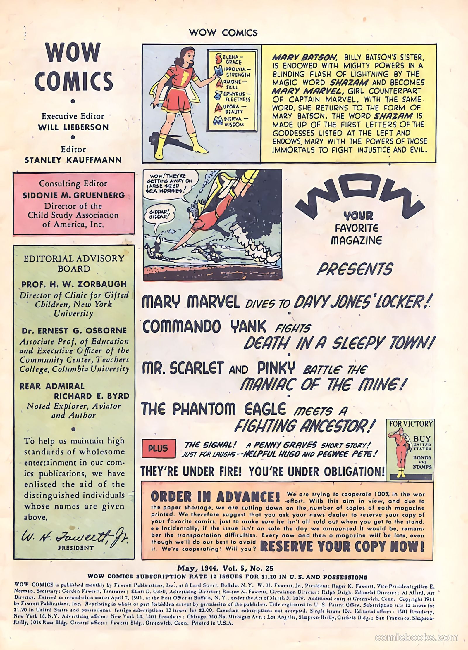 Wow Comics #25 (1944) — page 3 of 52