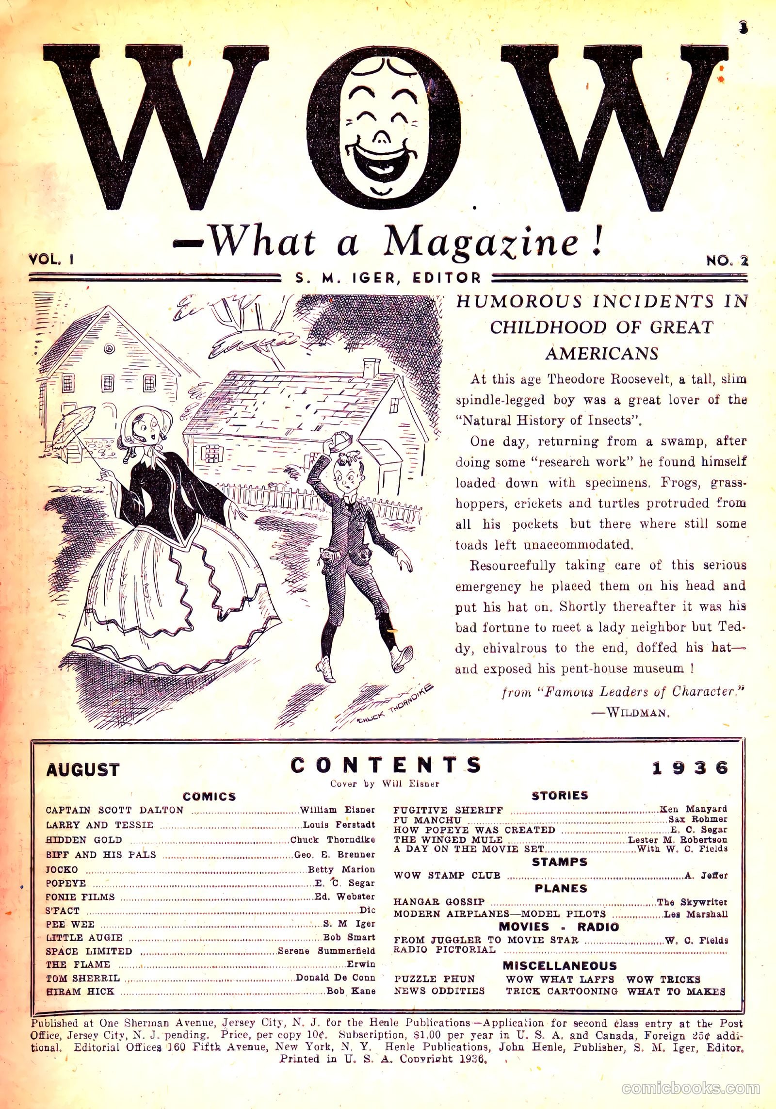 Wow — What a Magazine! #2 (1936) — page 4 of 53
