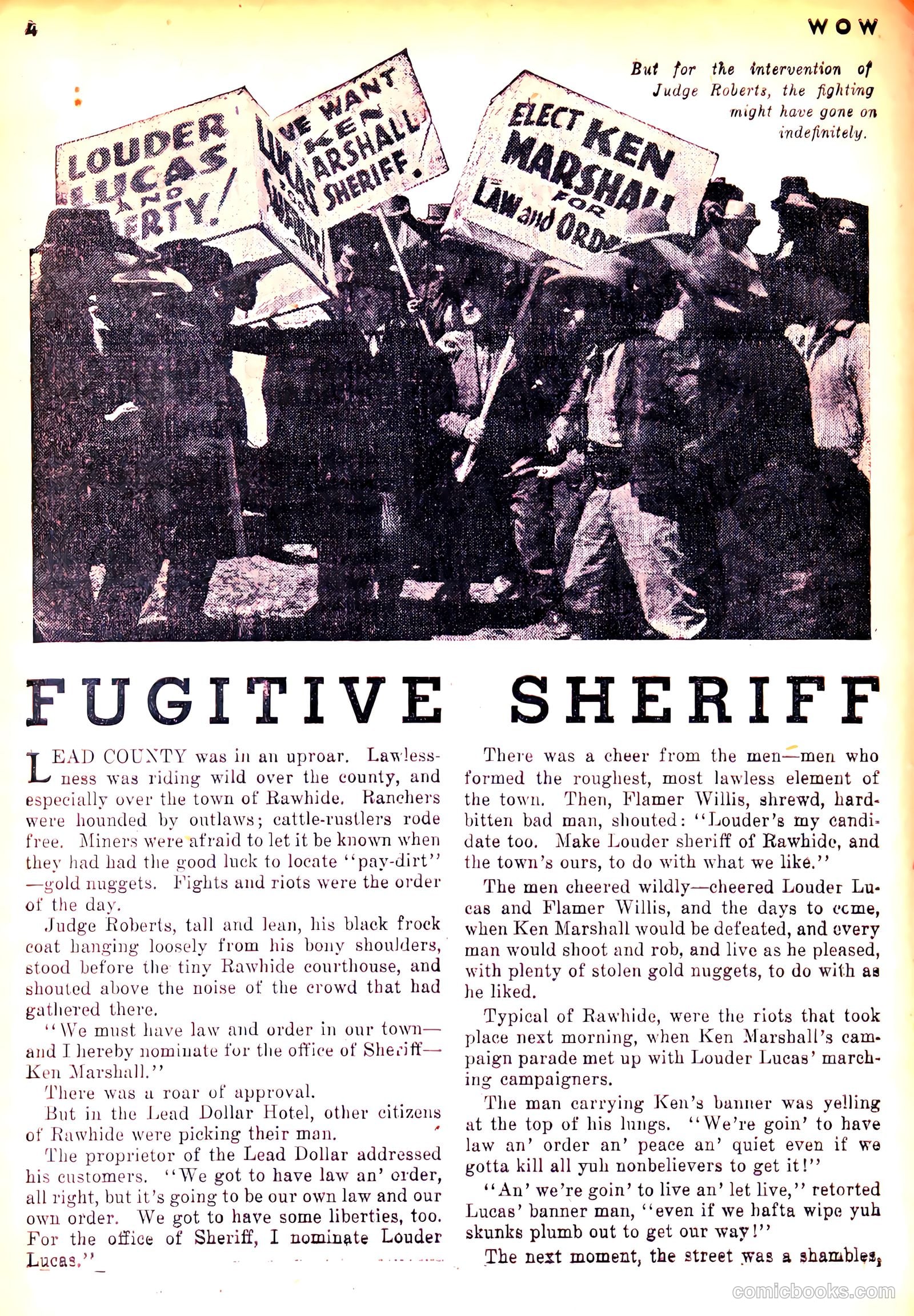 Wow — What a Magazine! #2 (1936) — page 5 of 53