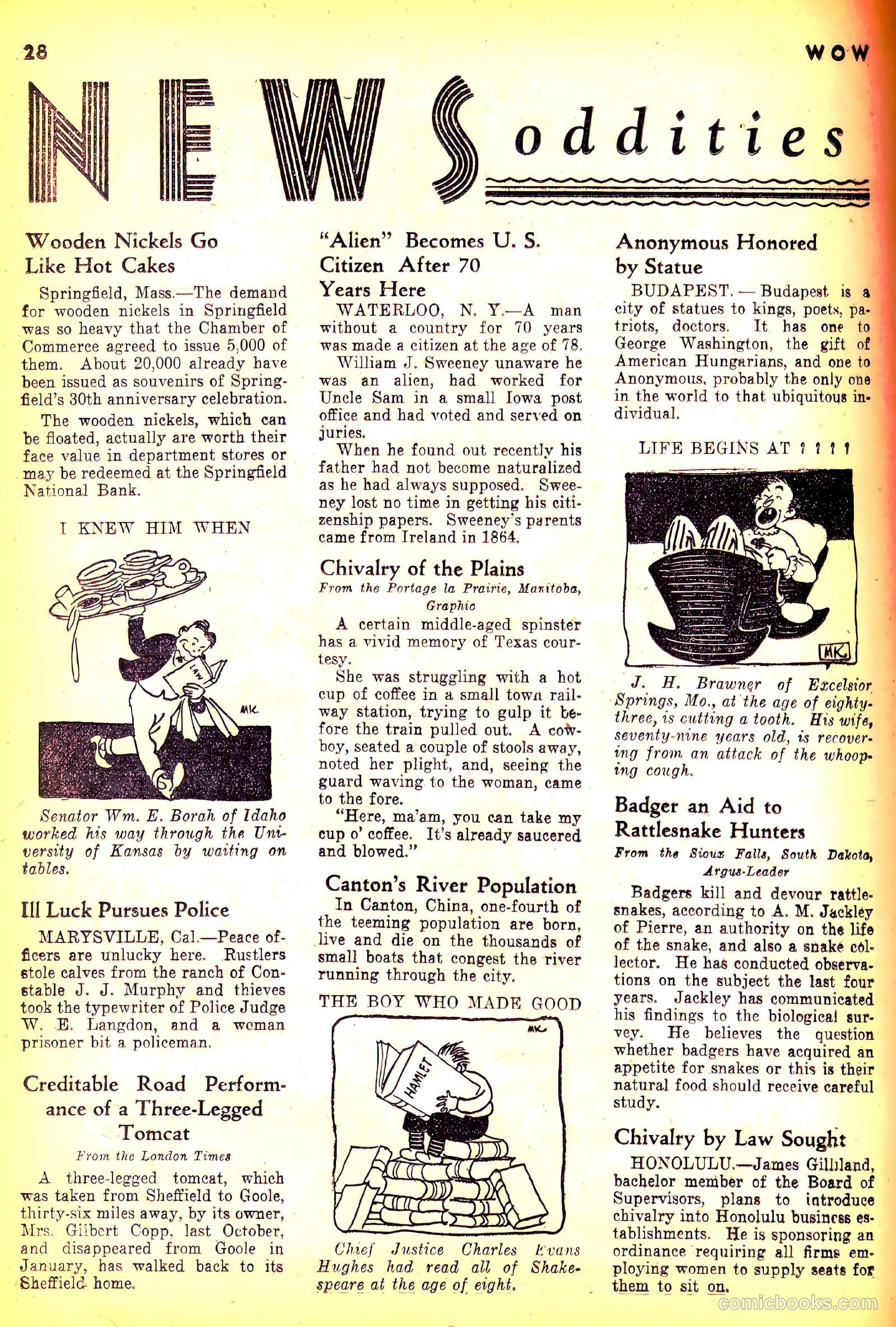 Wow — What a Magazine! #2 (1936) — page 29 of 53