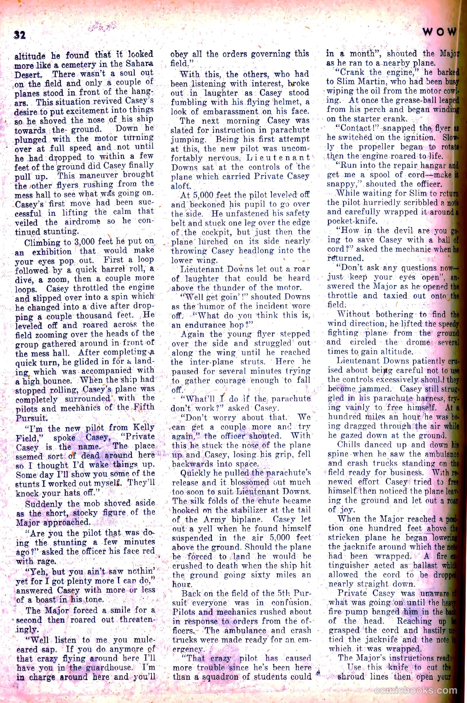 Wow — What a Magazine! #2 (1936) — page 33 of 53