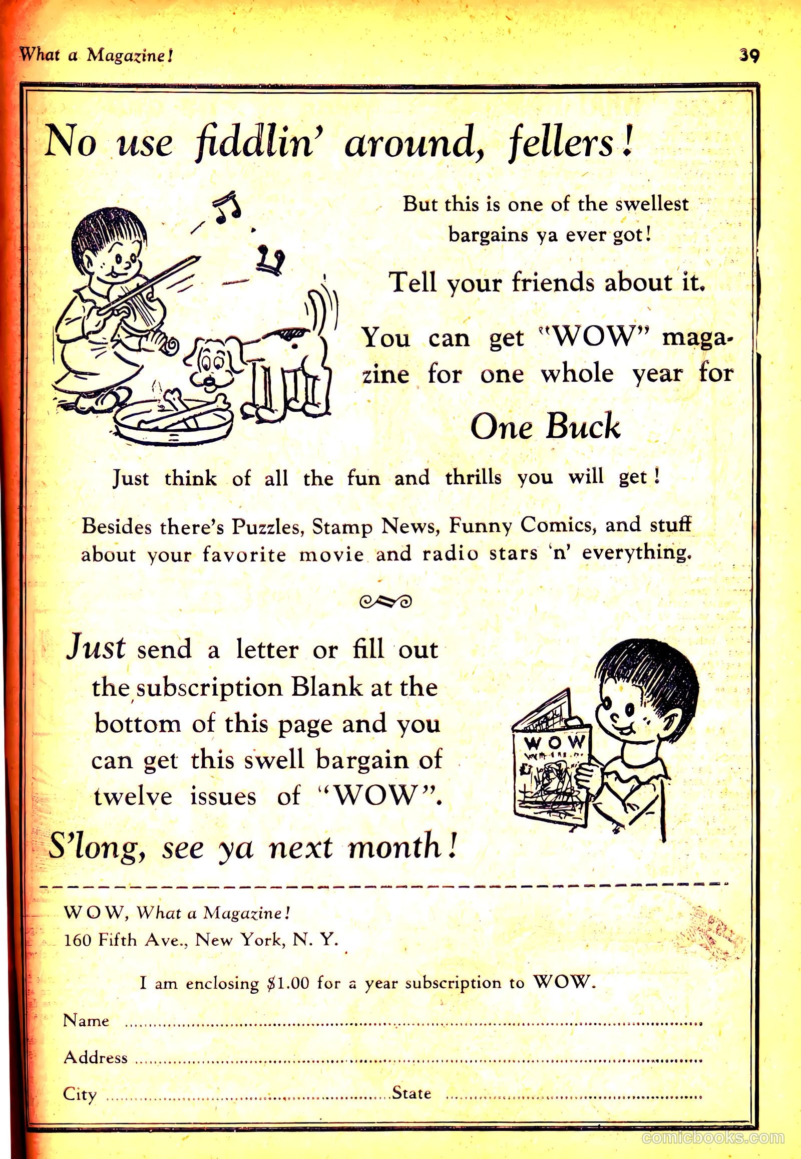 Wow — What a Magazine! #2 (1936) — page 40 of 53