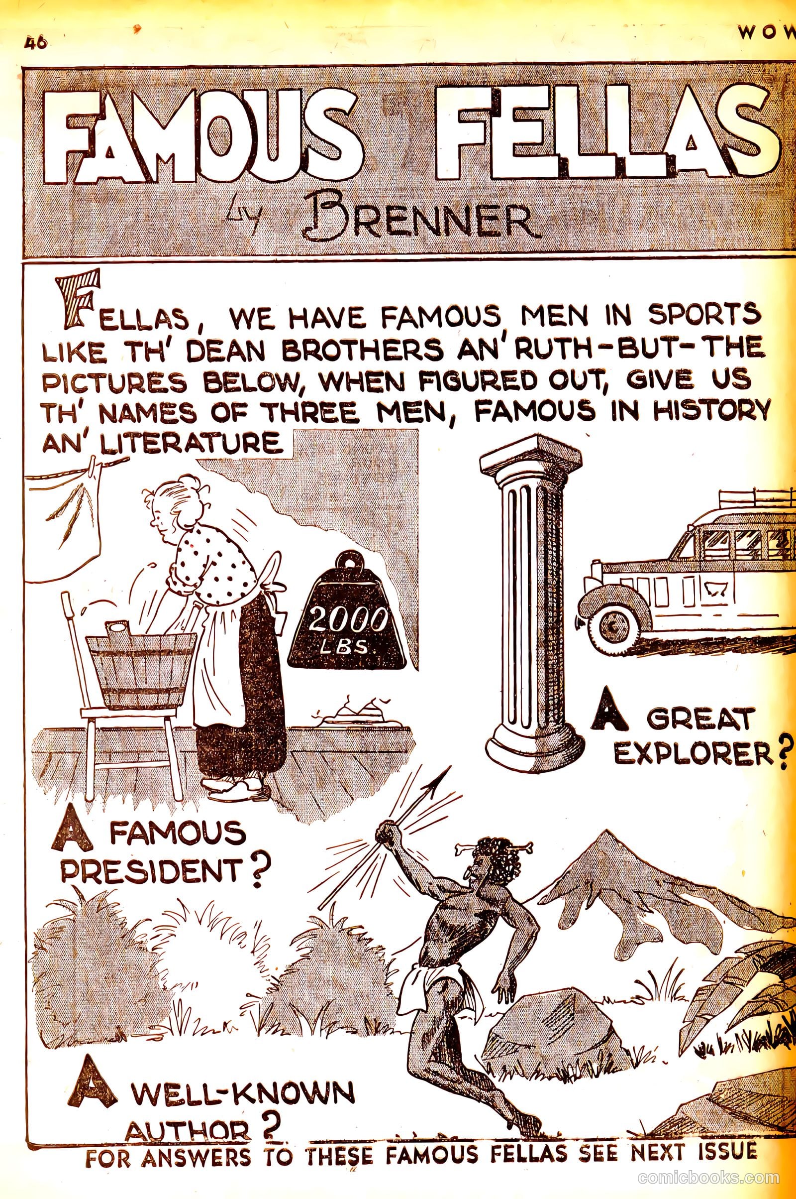 Wow — What a Magazine! #2 (1936) — page 47 of 53