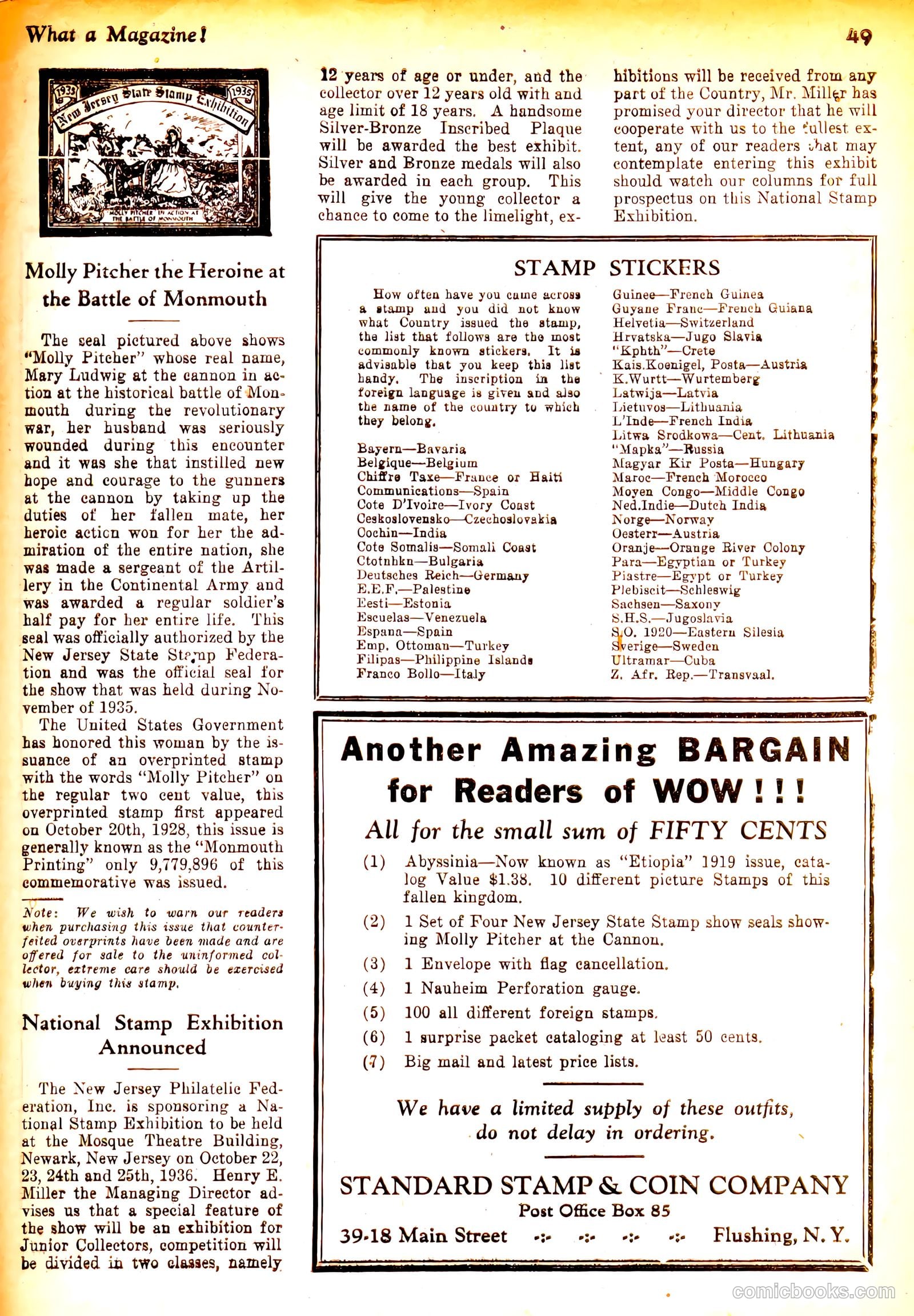 Wow — What a Magazine! #2 (1936) — page 50 of 53