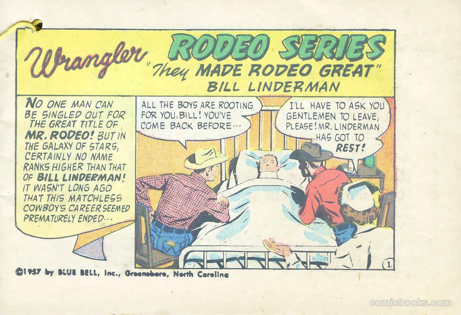 Wrangler Great Moments in Rodeo #18 (1957) — page 3 of 37