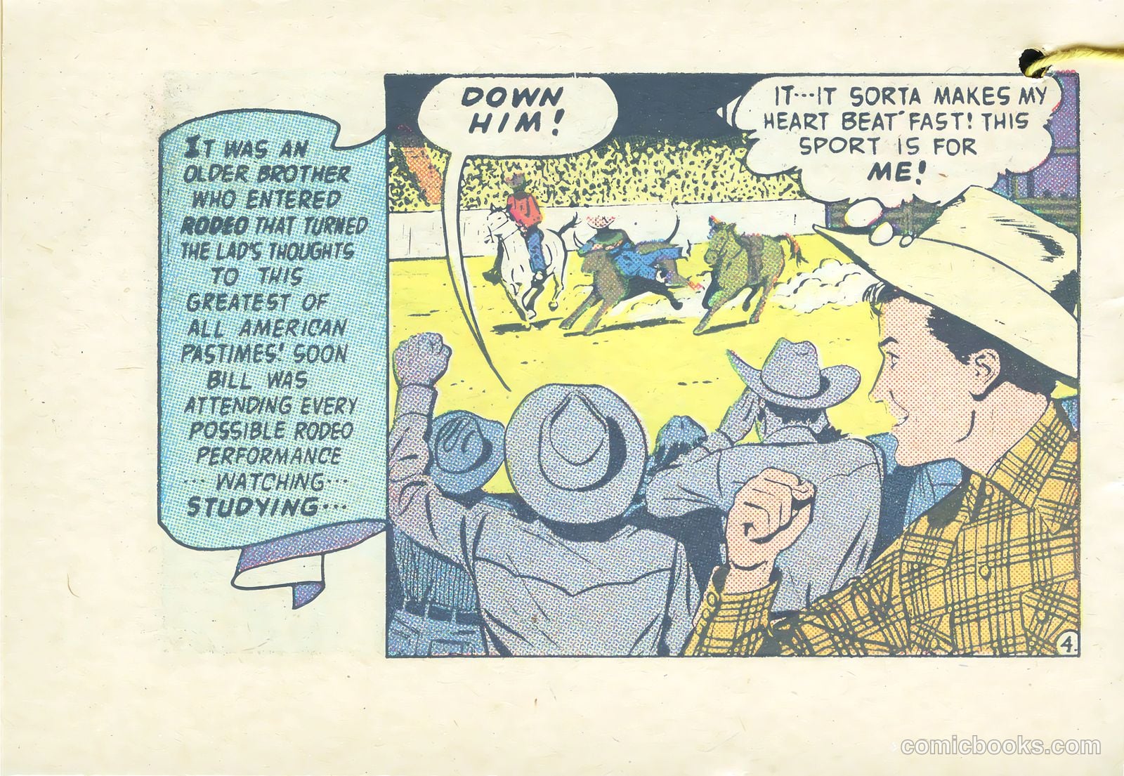 Wrangler Great Moments in Rodeo #18 (1957) — page 6 of 37
