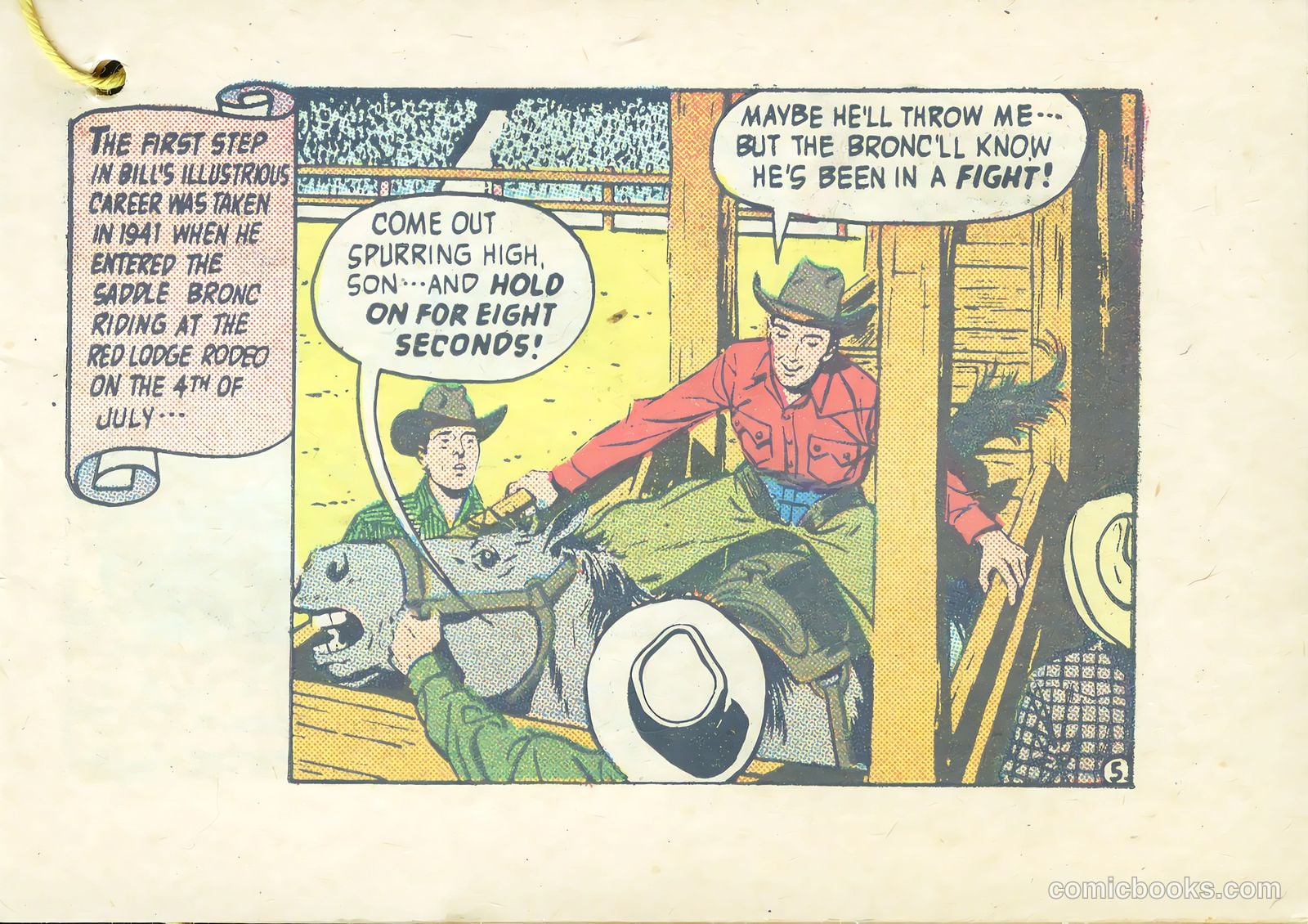 Wrangler Great Moments in Rodeo #18 (1957) — page 7 of 37