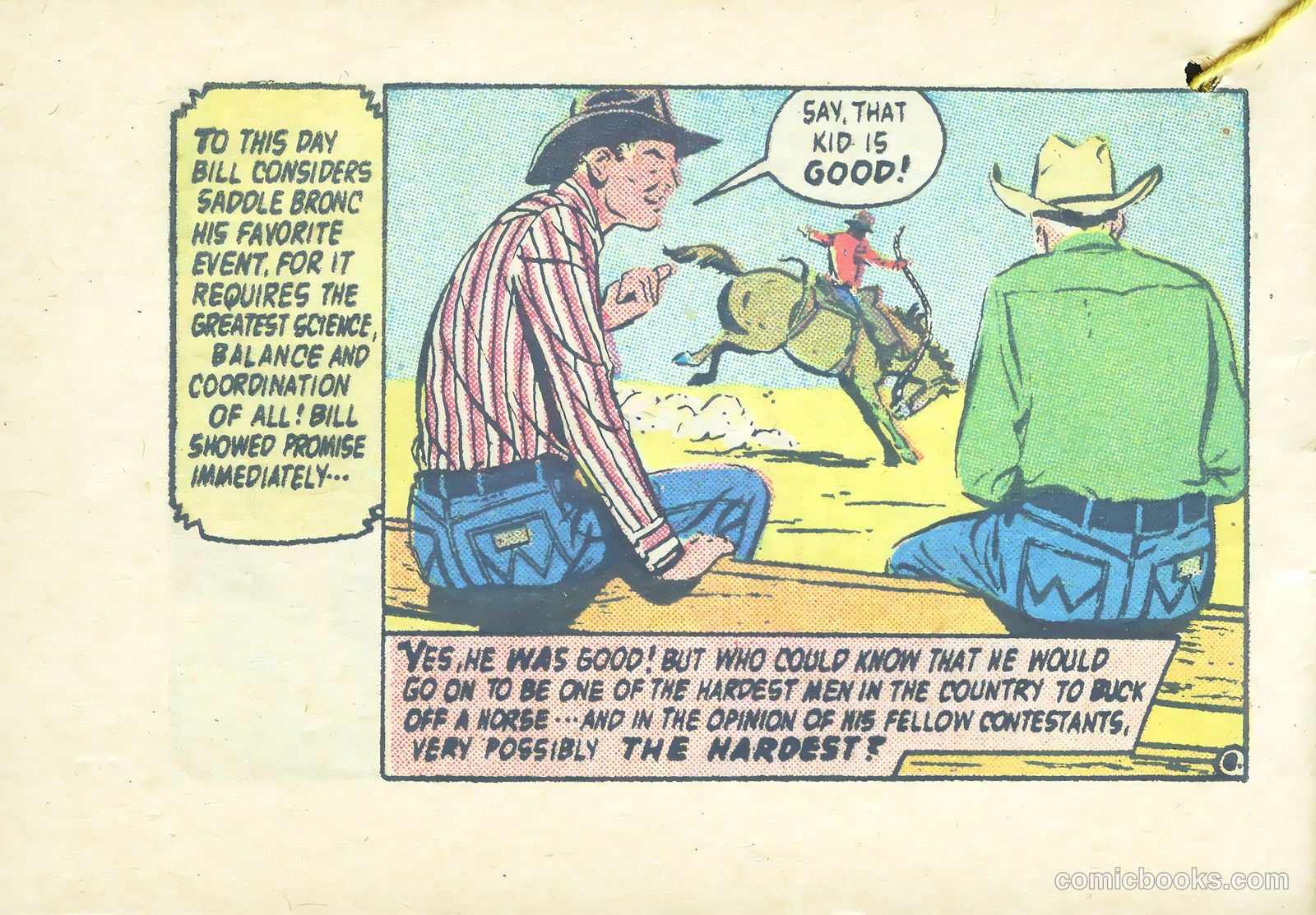 Wrangler Great Moments in Rodeo #18 (1957) — page 8 of 37