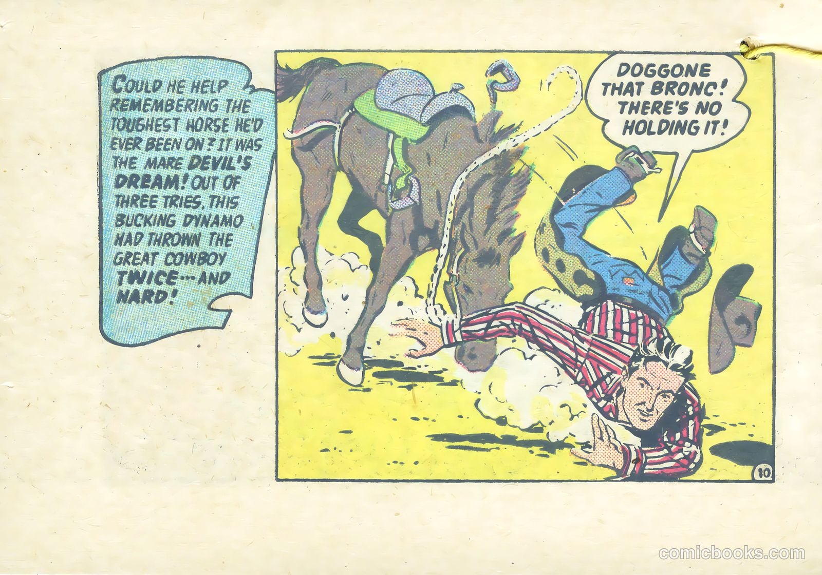 Wrangler Great Moments in Rodeo #18 (1957) — page 12 of 37