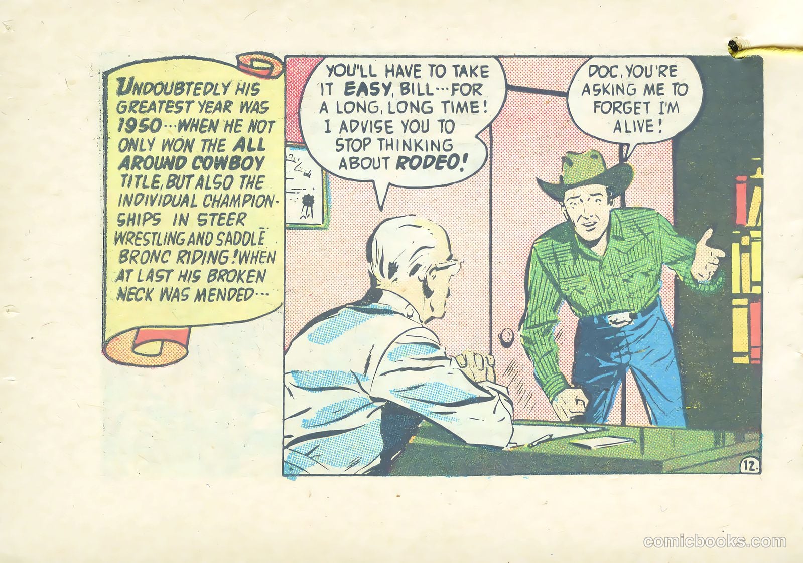 Wrangler Great Moments in Rodeo #18 (1957) — page 14 of 37