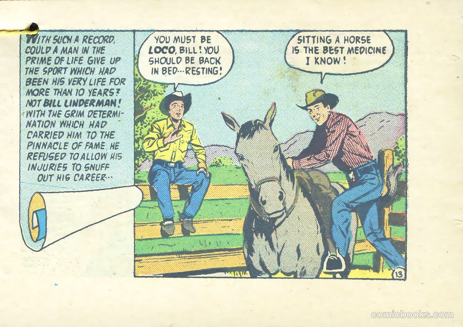Wrangler Great Moments in Rodeo #18 (1957) — page 15 of 37