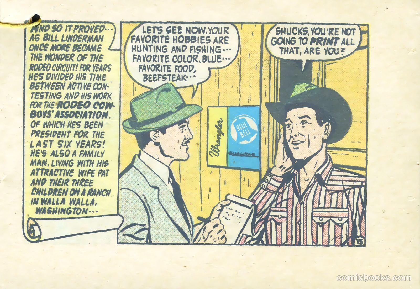 Wrangler Great Moments in Rodeo #18 (1957) — page 17 of 37
