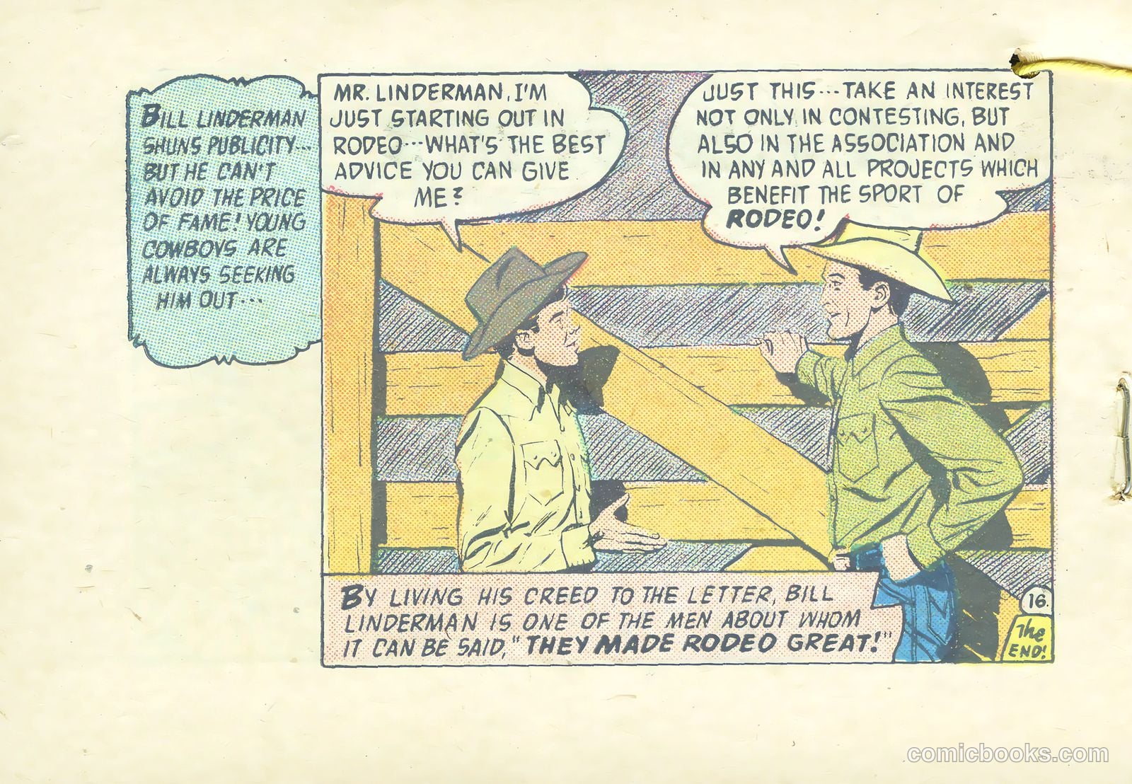 Wrangler Great Moments in Rodeo #18 (1957) — page 18 of 37