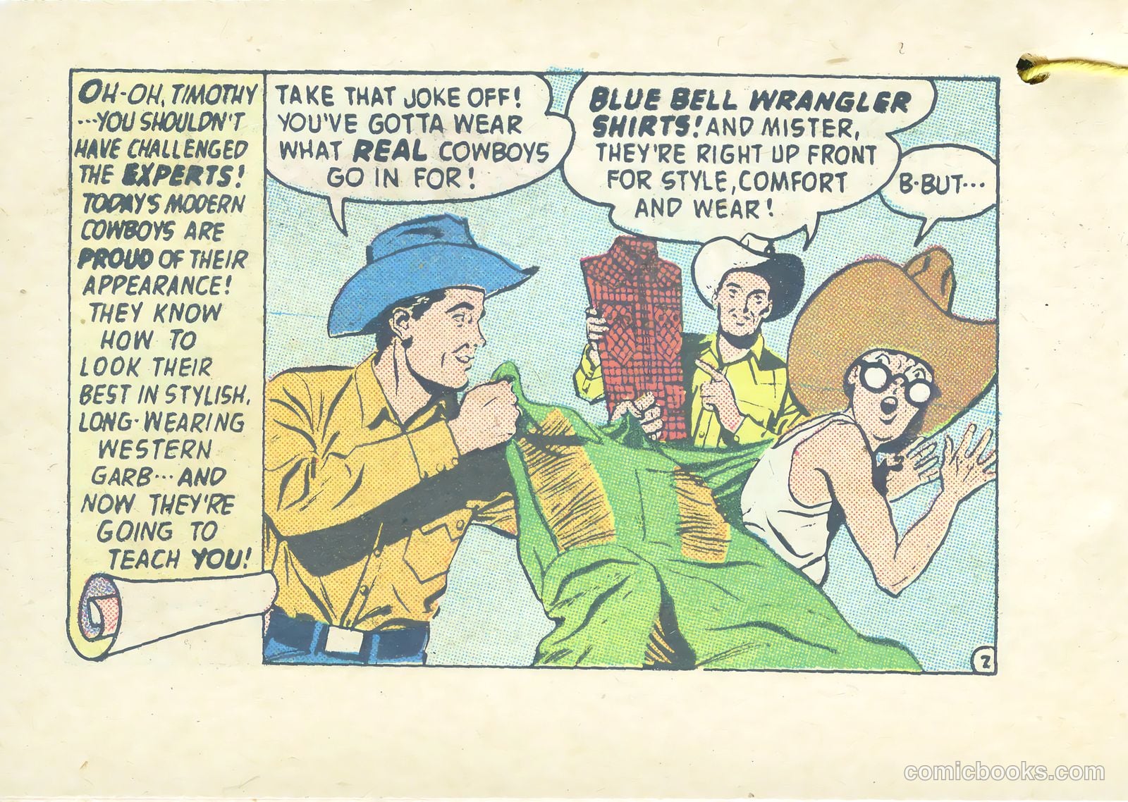 Wrangler Great Moments in Rodeo #18 (1957) — page 22 of 37