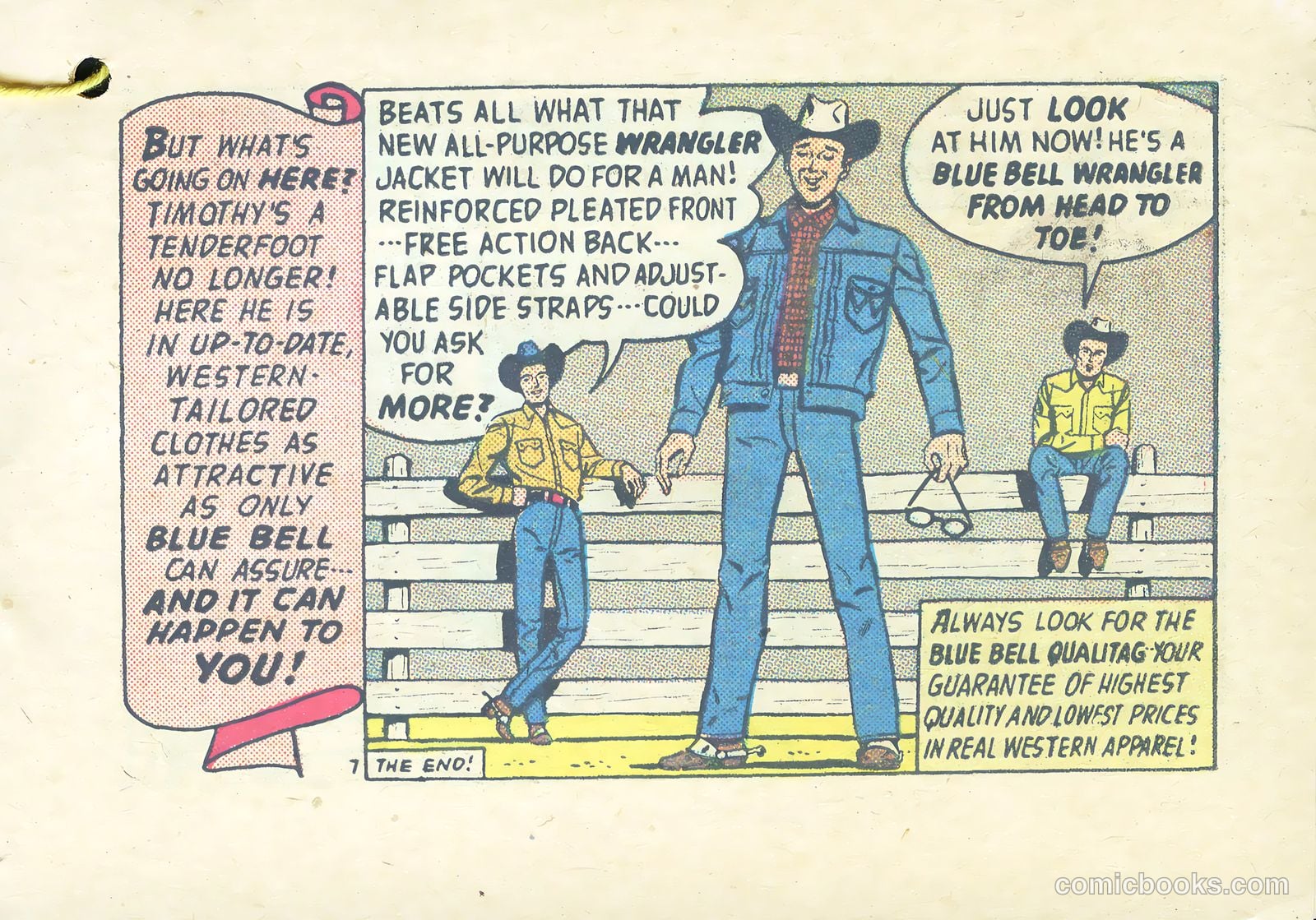 Wrangler Great Moments in Rodeo #18 (1957) — page 27 of 37