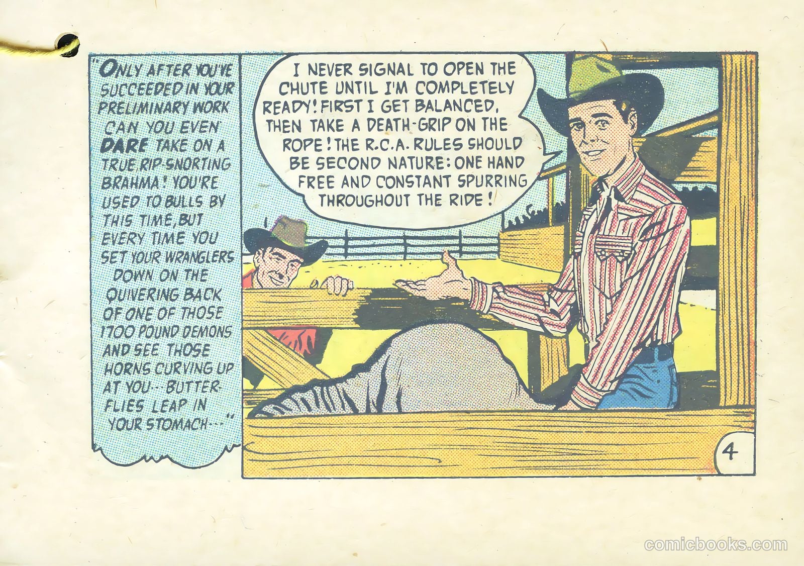 Wrangler Great Moments in Rodeo #18 (1957) — page 31 of 37