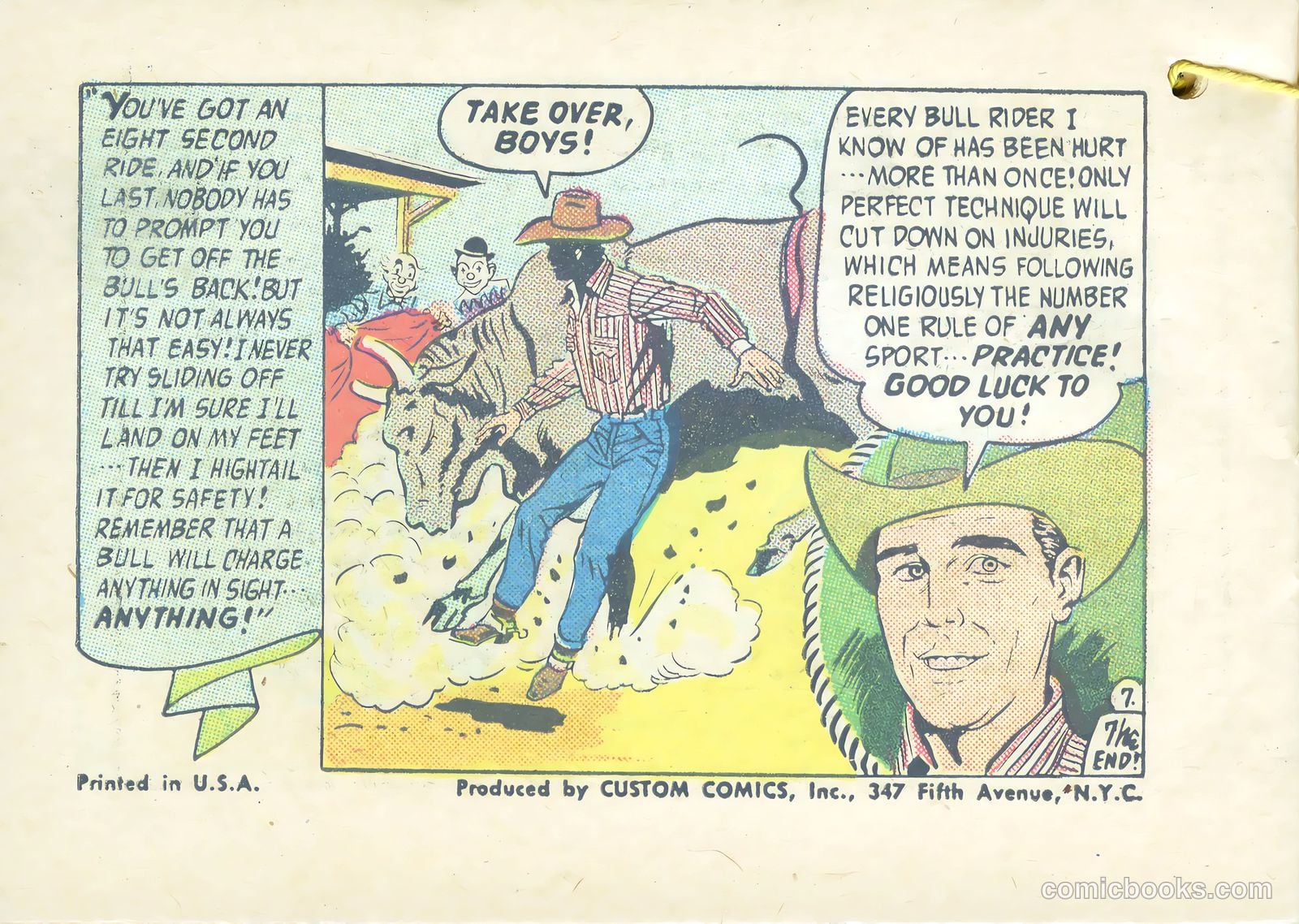 Wrangler Great Moments in Rodeo #18 (1957) — page 34 of 37